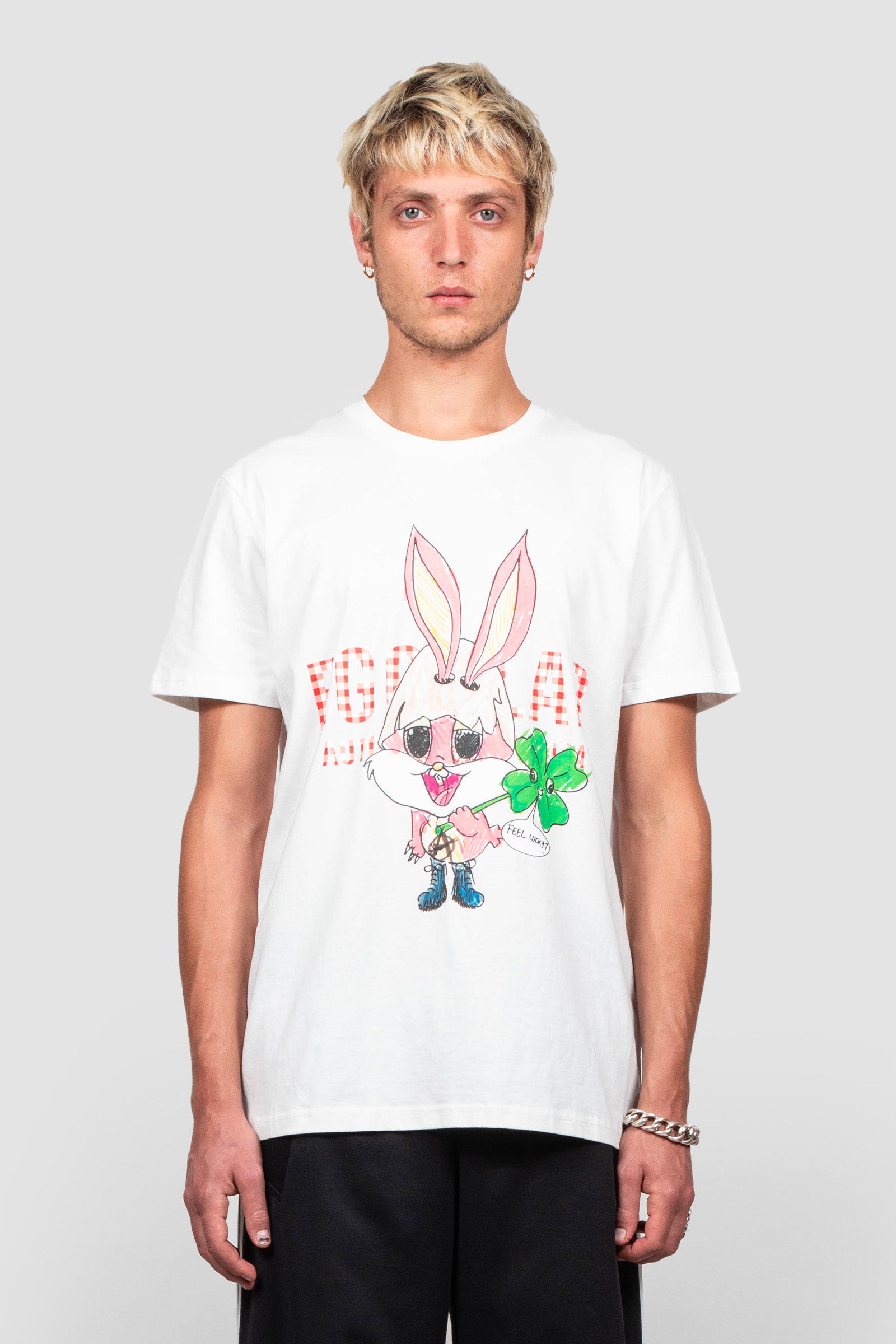 Tシャツ・カットソー EGONLAB. FW24 Egonlab Lapinou Tee Shirt (AW24TE001A OFF) LAPINOU TEE SHIRT – EGONLAB