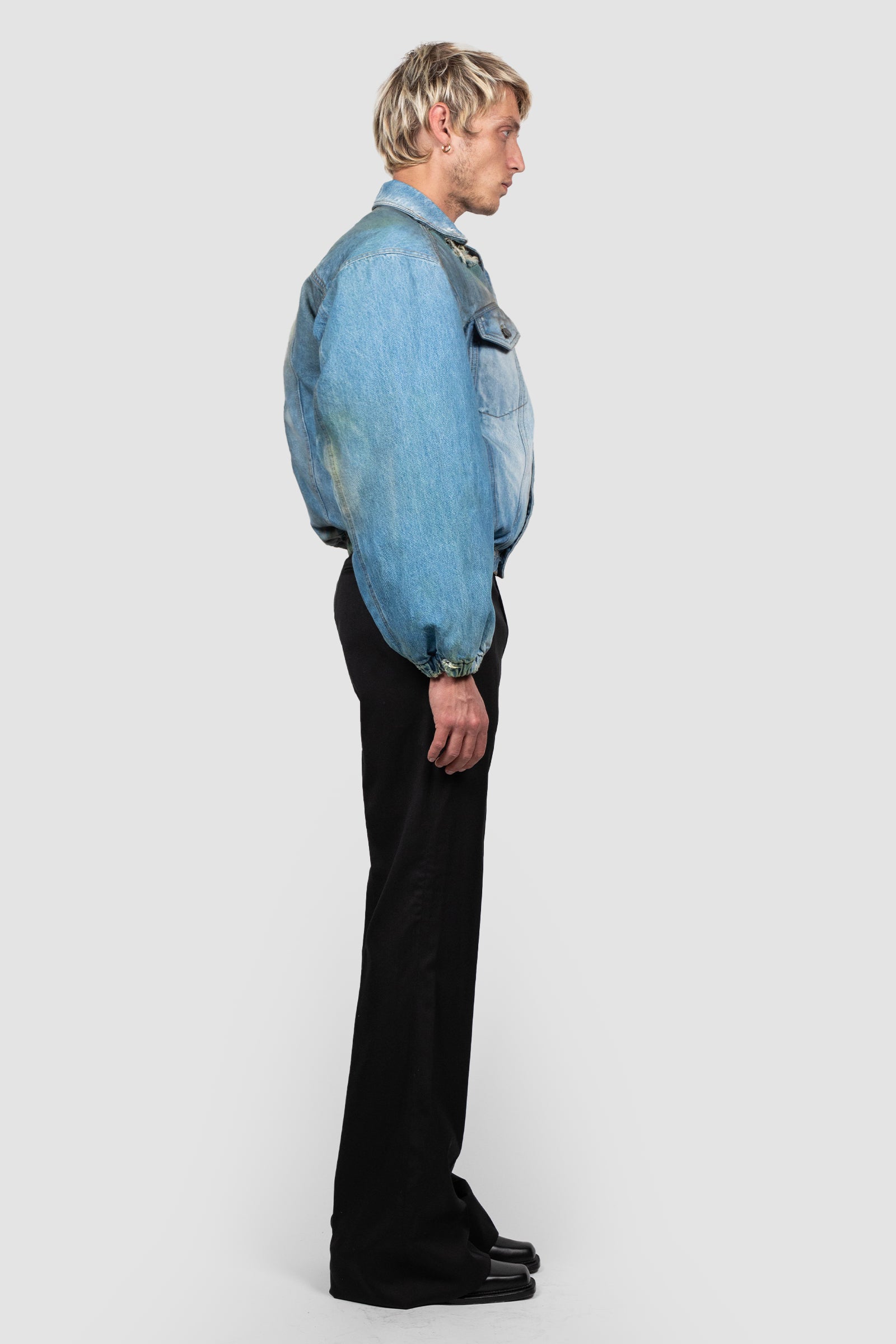 DENIM BOMBER