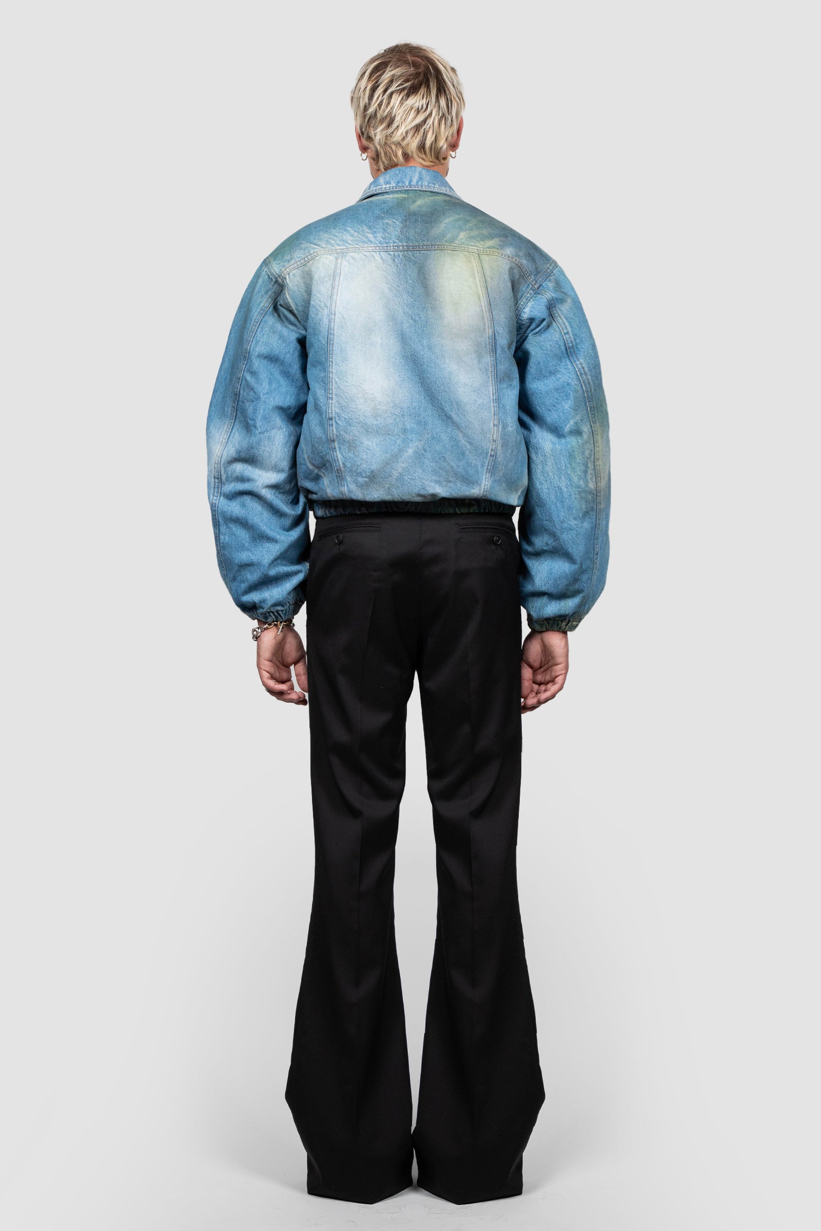 DENIM BOMBER
