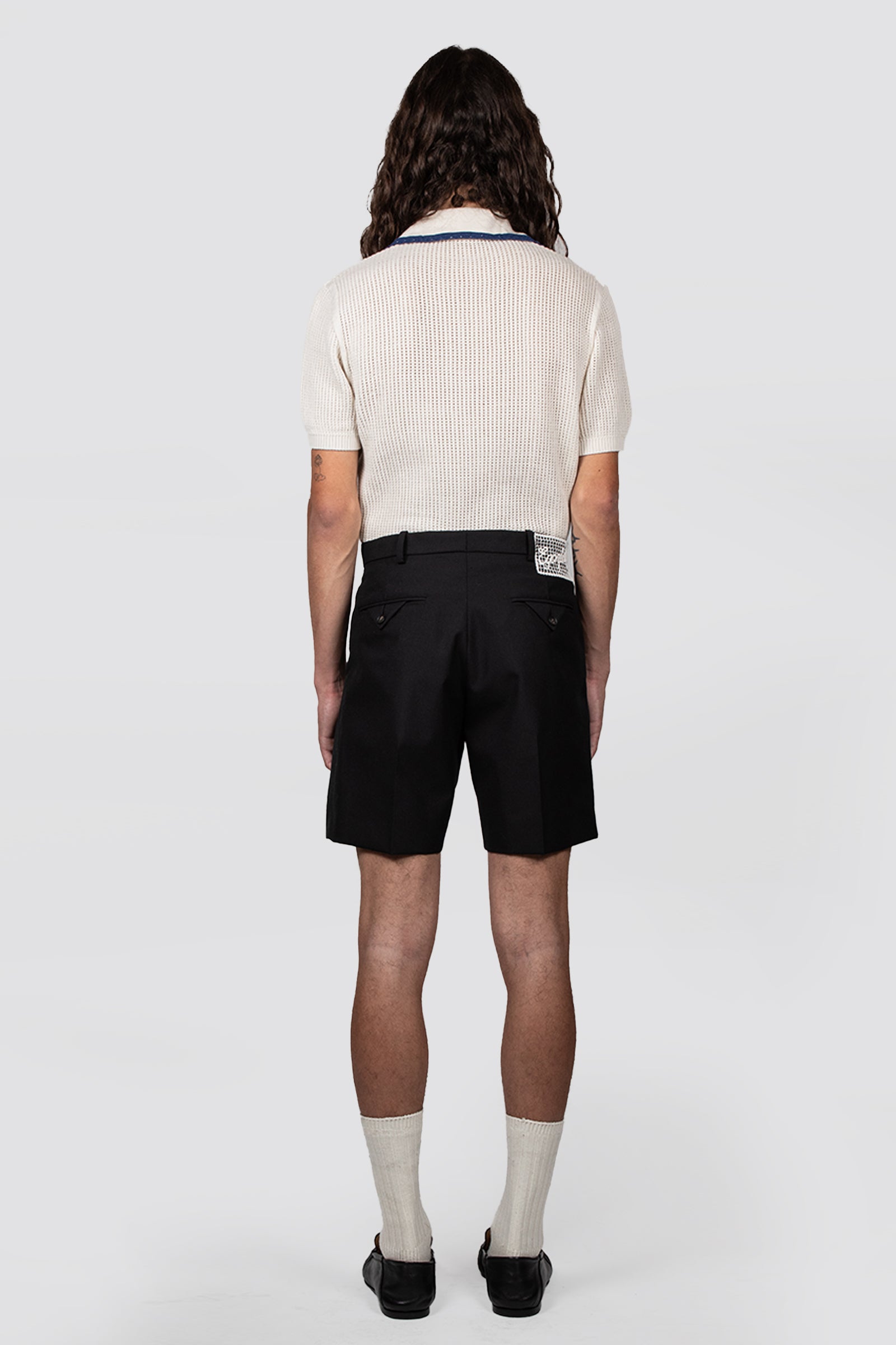 PLEATED TAILORING SHORT