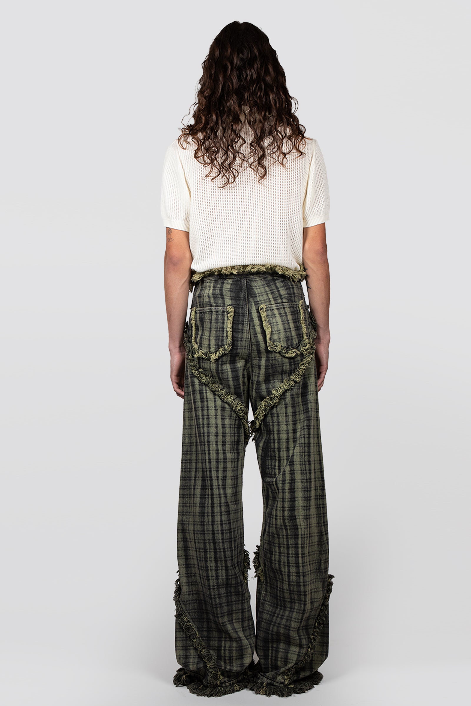 ARGYLE DENIM PANT