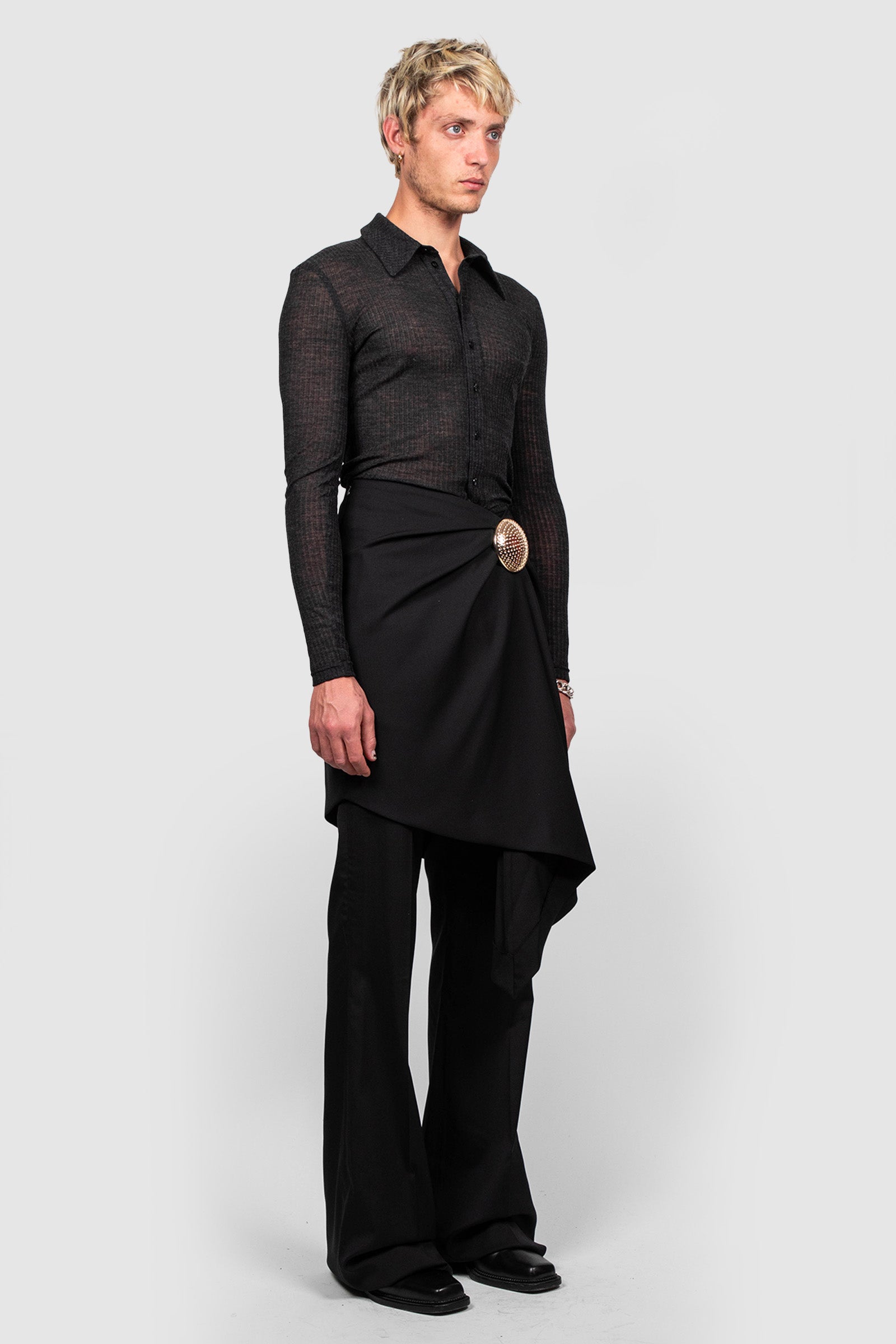 【EGONLAB】GOLDEN BROCHE BROCHE SKIRT – EGONLAB
