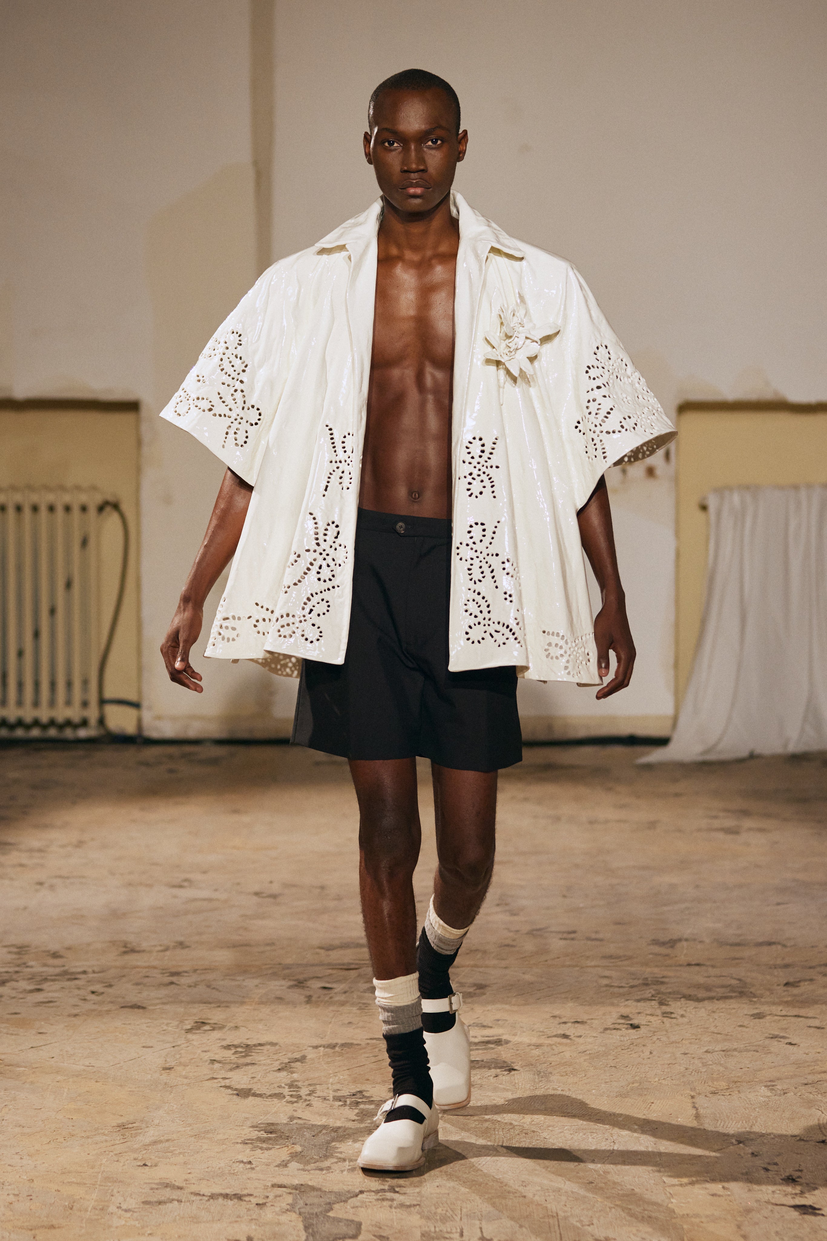 パンツ EGONLab. 25aw TAILORING SKIRT BLACK 46 SPRING SUMMER 26 LOOKBOOK – EGONLAB