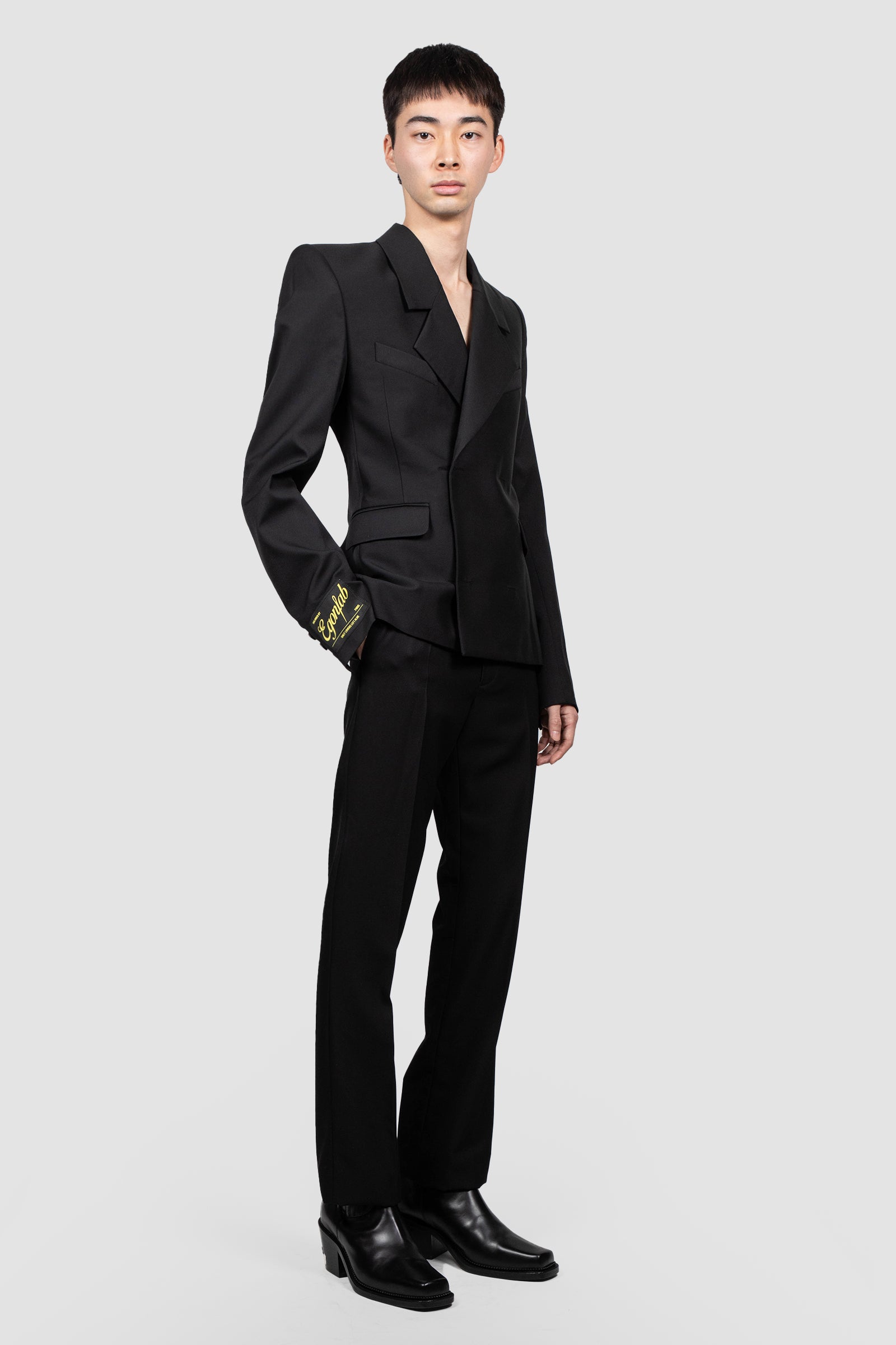 FITTED DOUBLE BREASTED JACKET