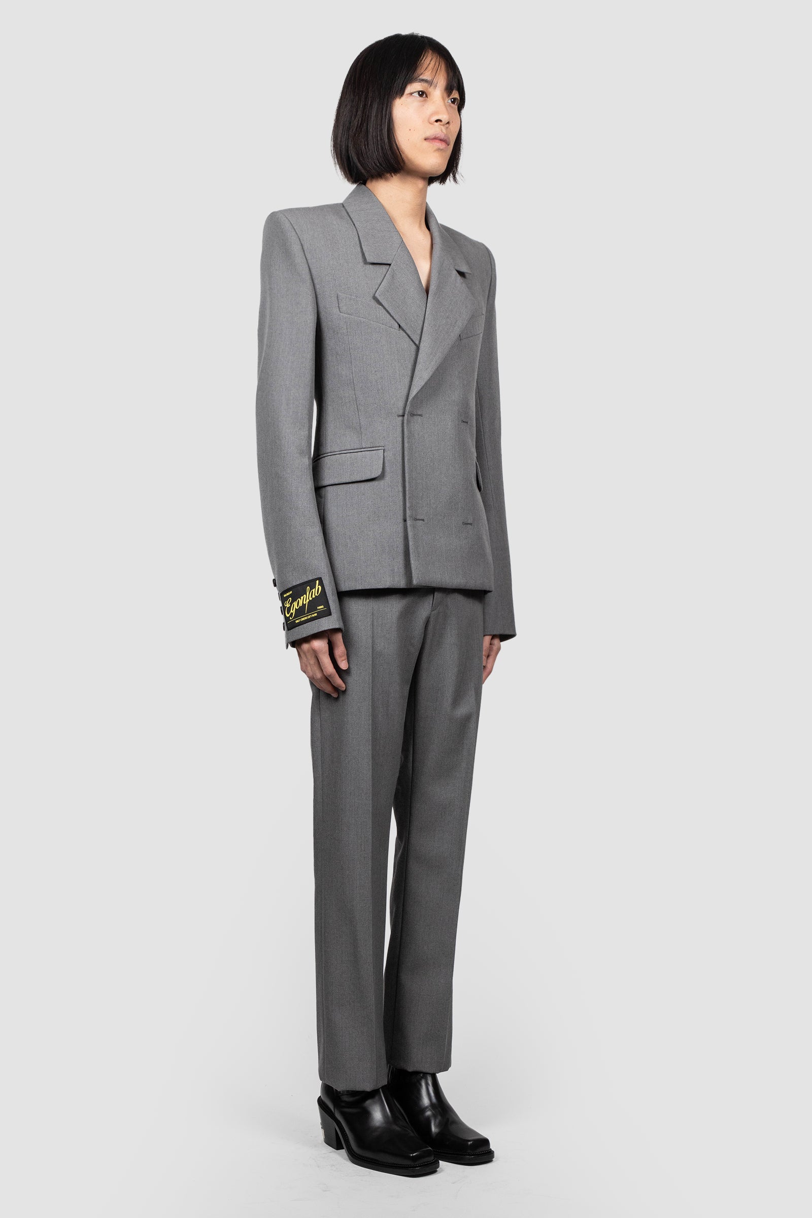 ジャケット・アウター EGONLAB SS25/FITTEDDOUBLEBREASTED JACKET FITTED DOUBLE BREASTED JACKET – EGONLAB