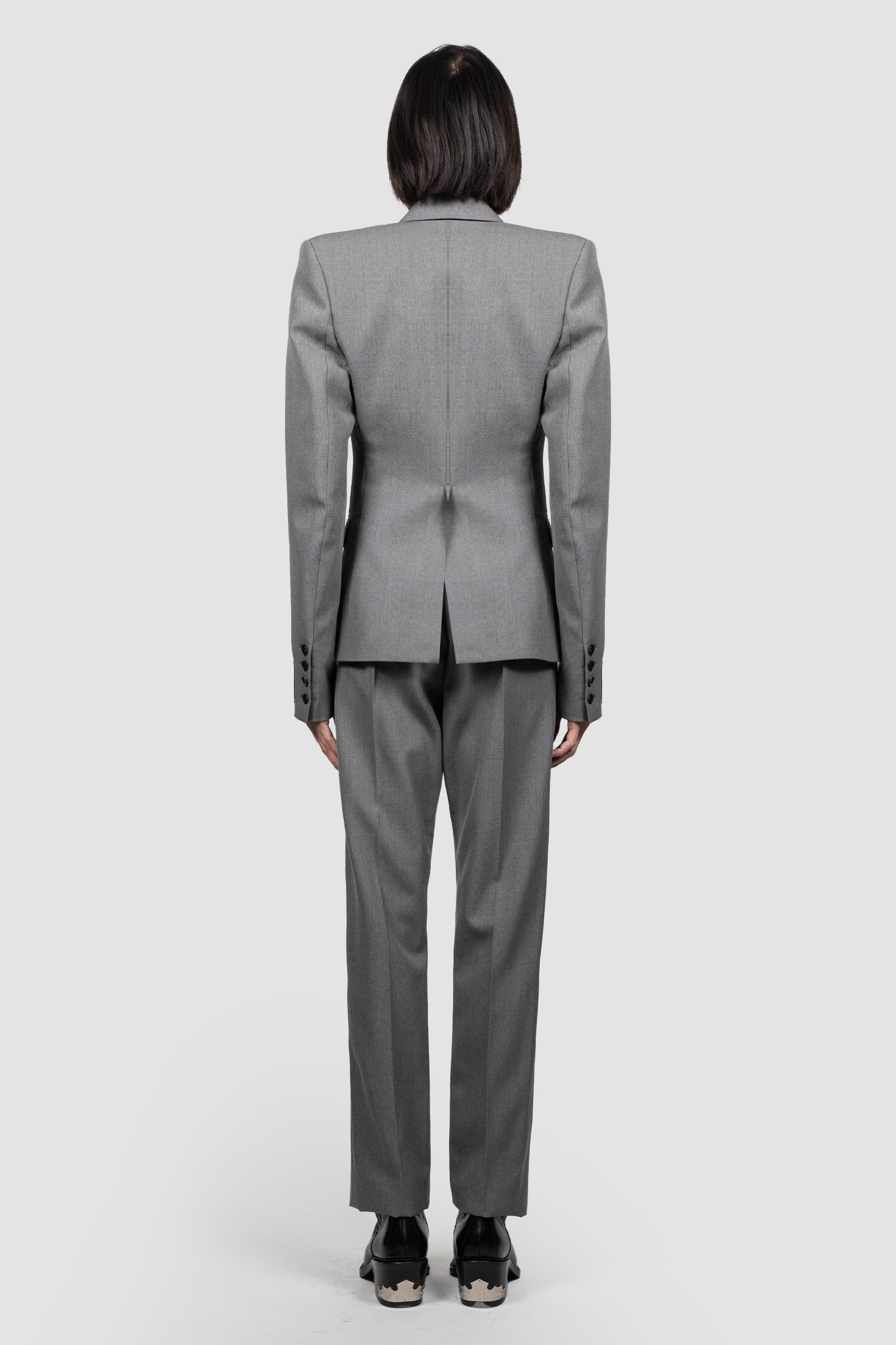 FITTED DOUBLE BREASTED JACKET – EGONLAB