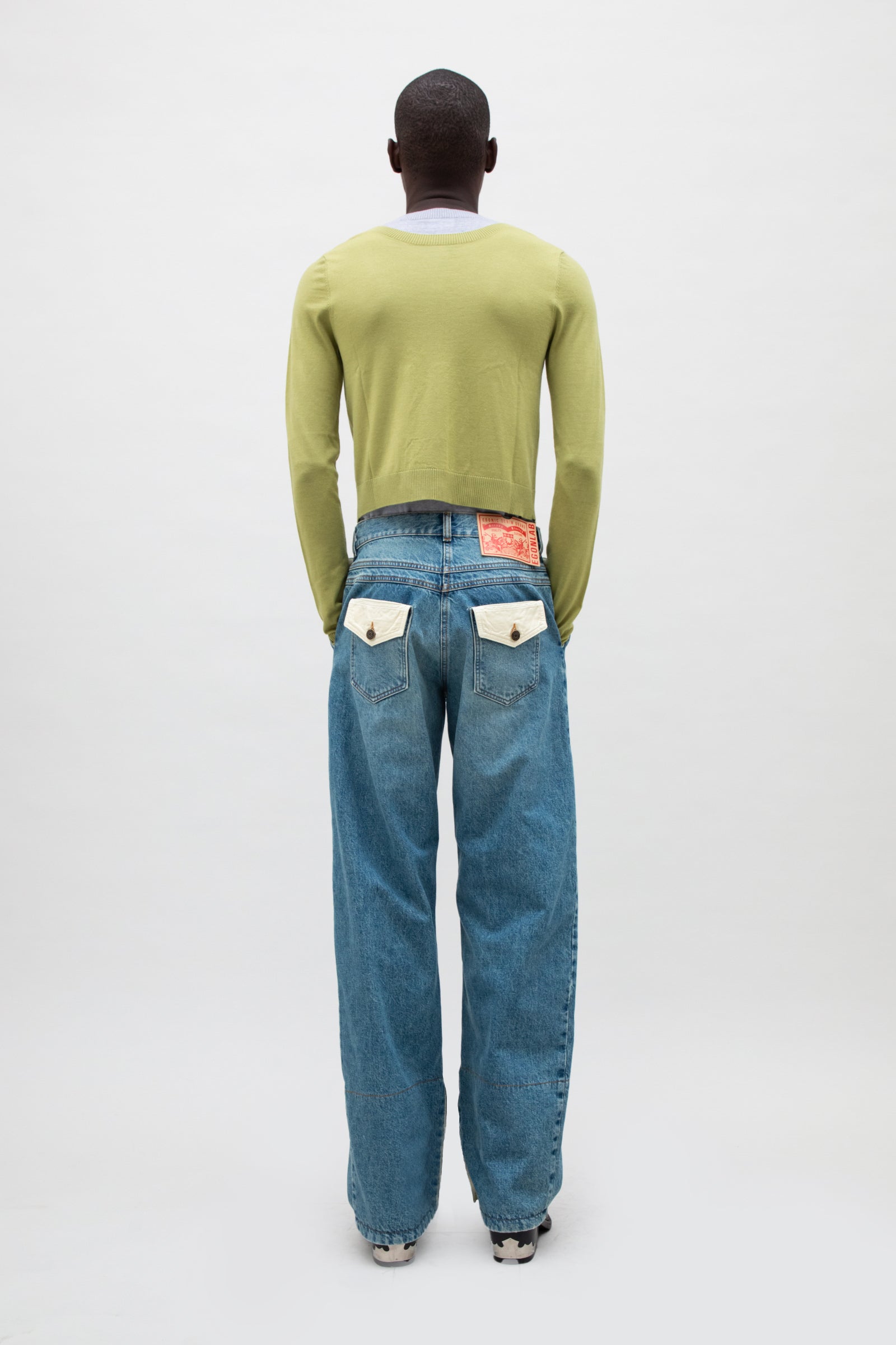 ILLUSION LAYERED CARDIGAN