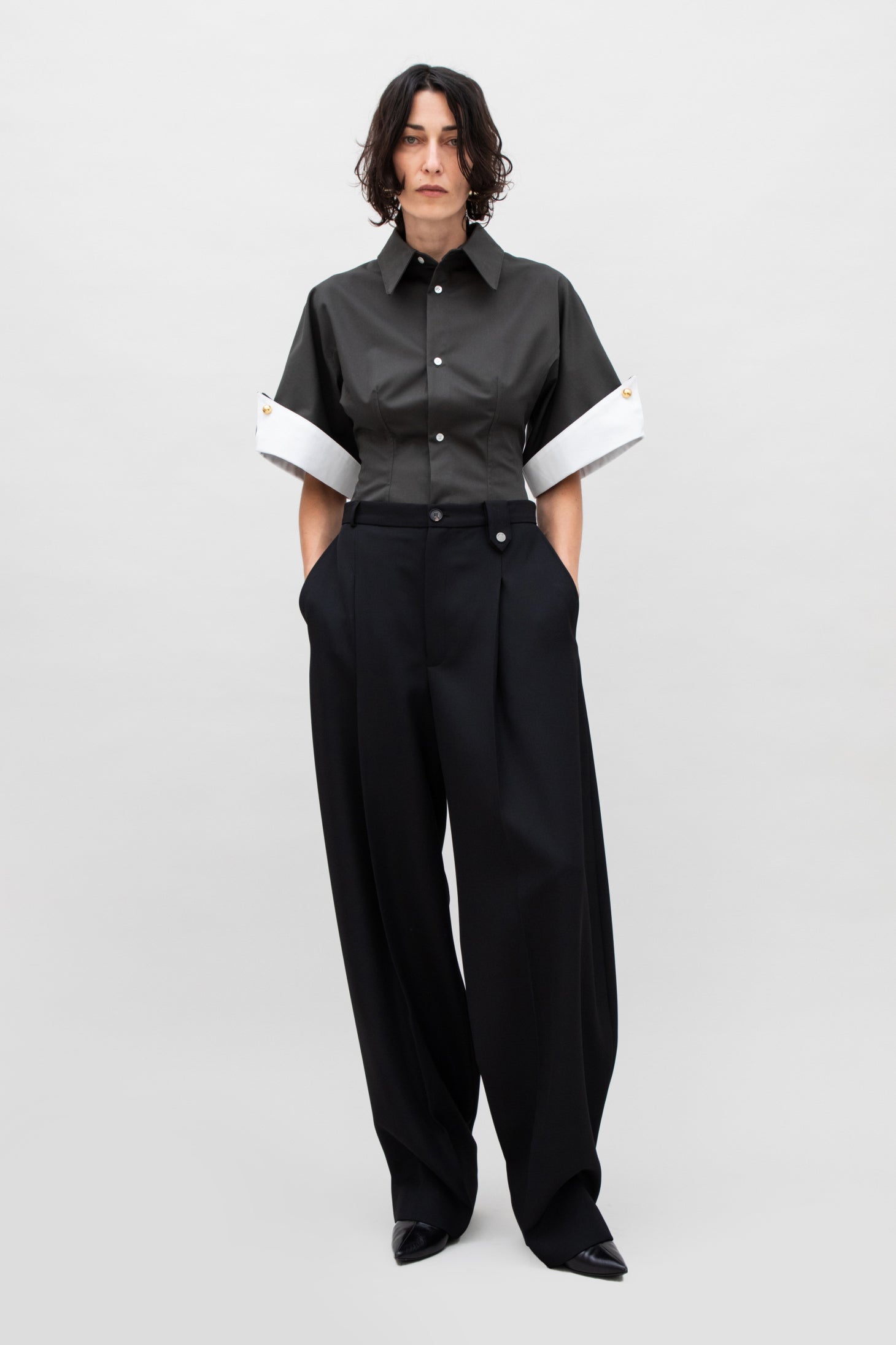 FLUID TAILORED WIDE LEG