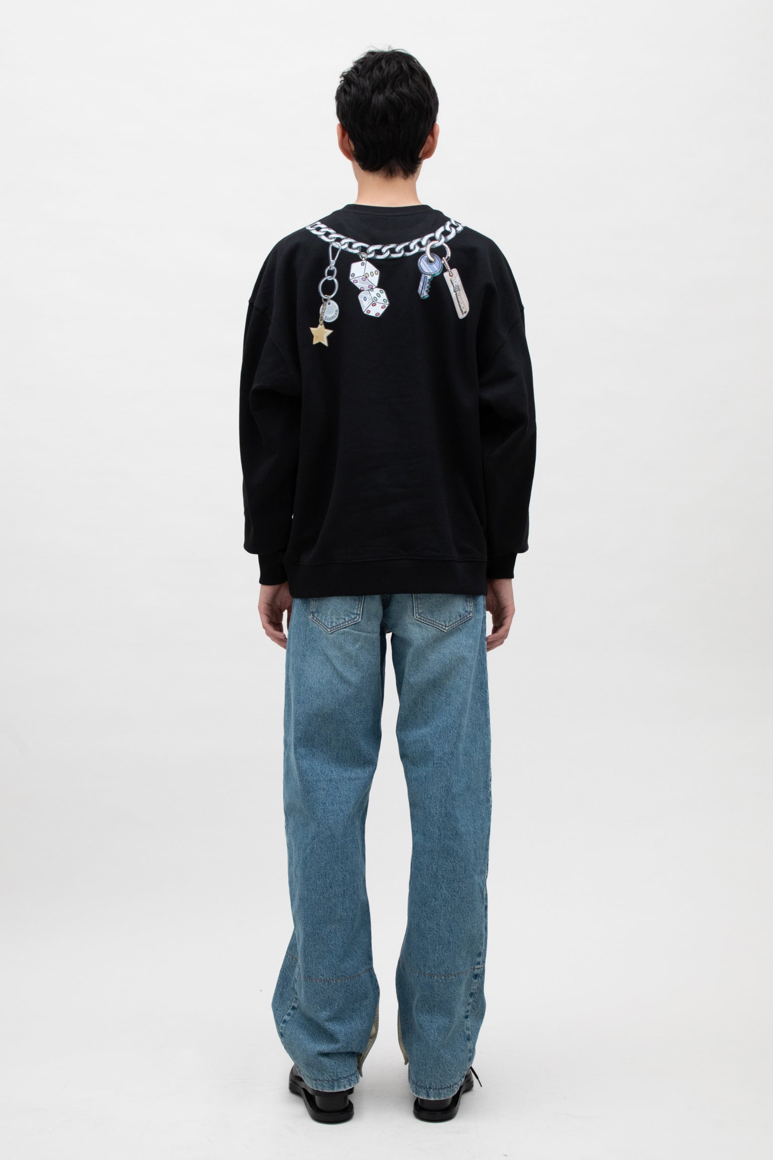 BEARBRICK X EGONLAB PRINT COTON SWEATSHIRT