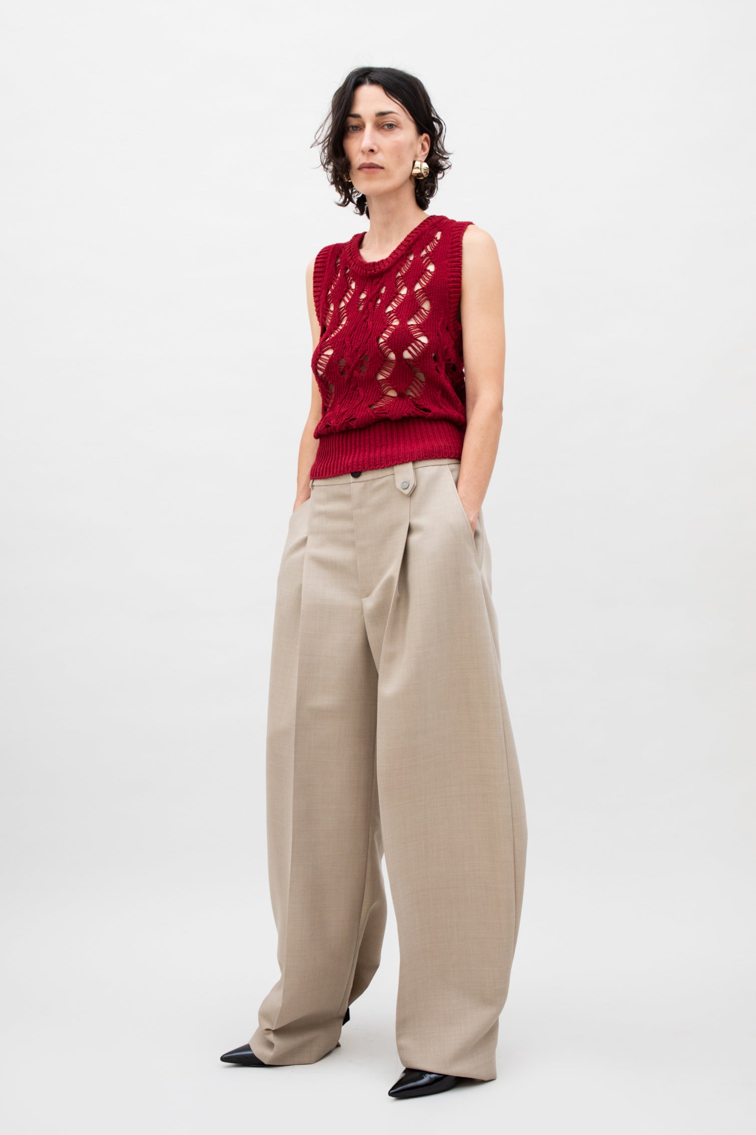 FLUID TAILORED WIDE LEG