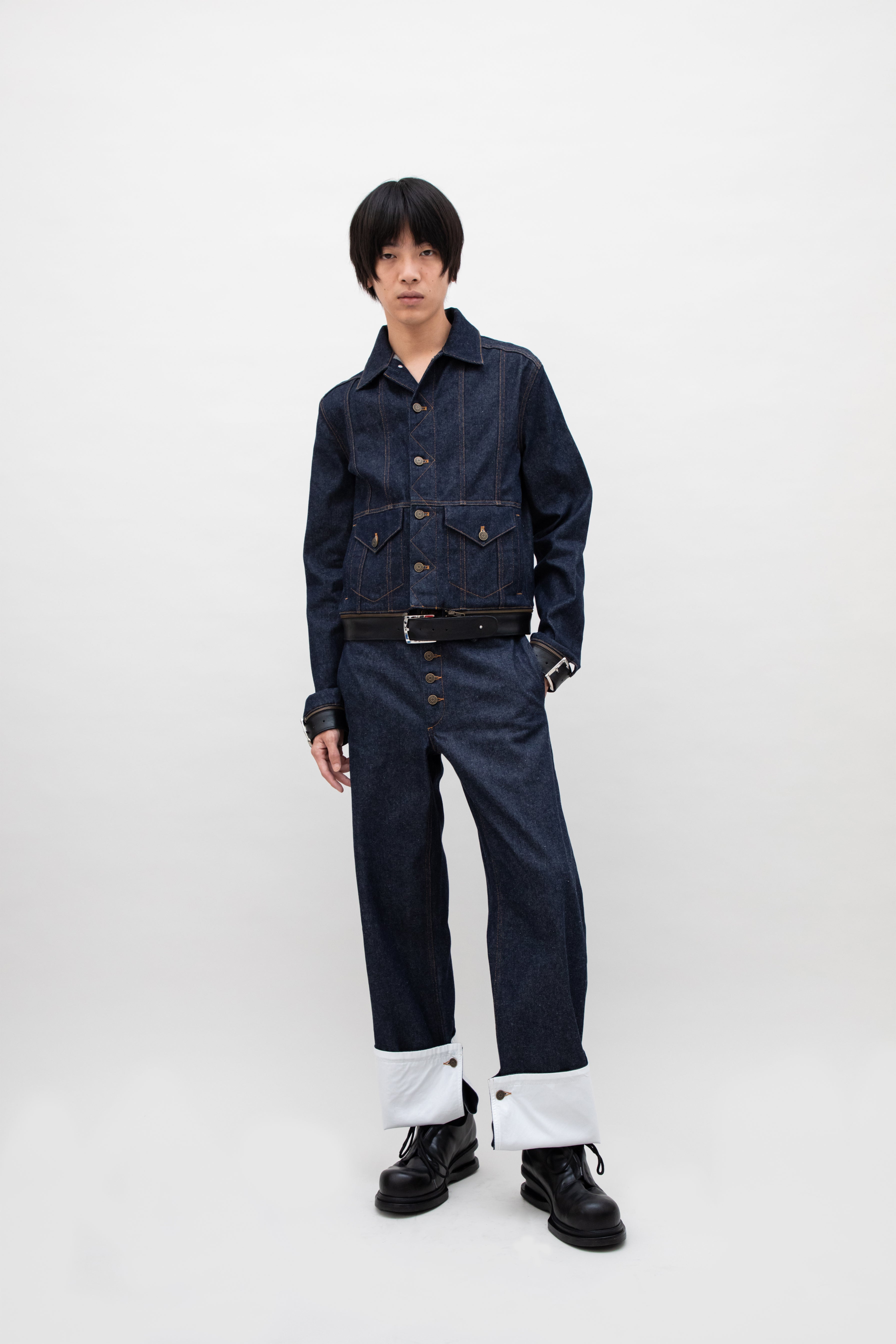 K*m様 26SS egonlab LEATHER STRAP DENIM JA SS26 SHOP ALL MENSWEAR – EGONLAB