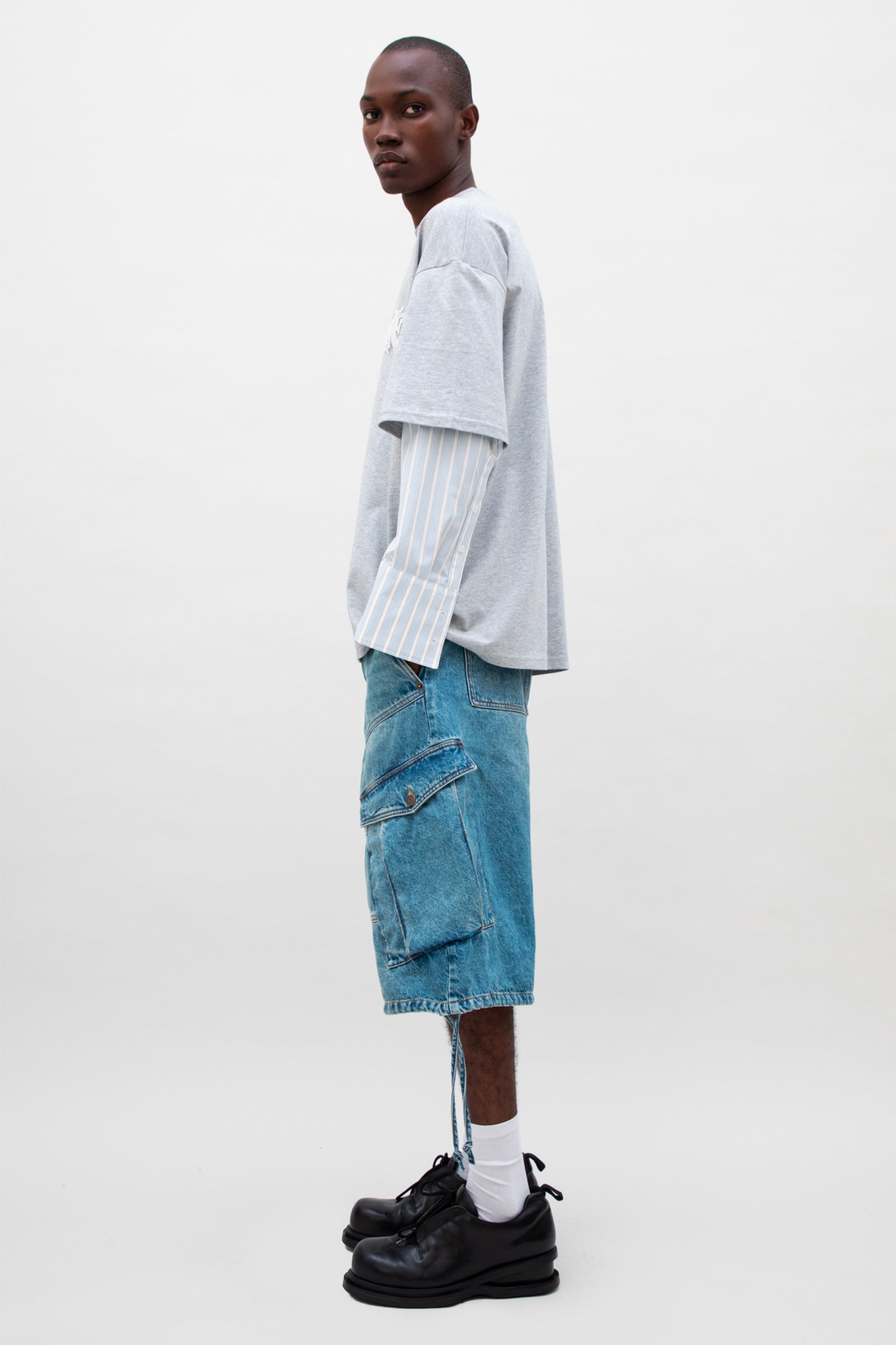 SCULPTED COTON T-SHIRT SHIRT