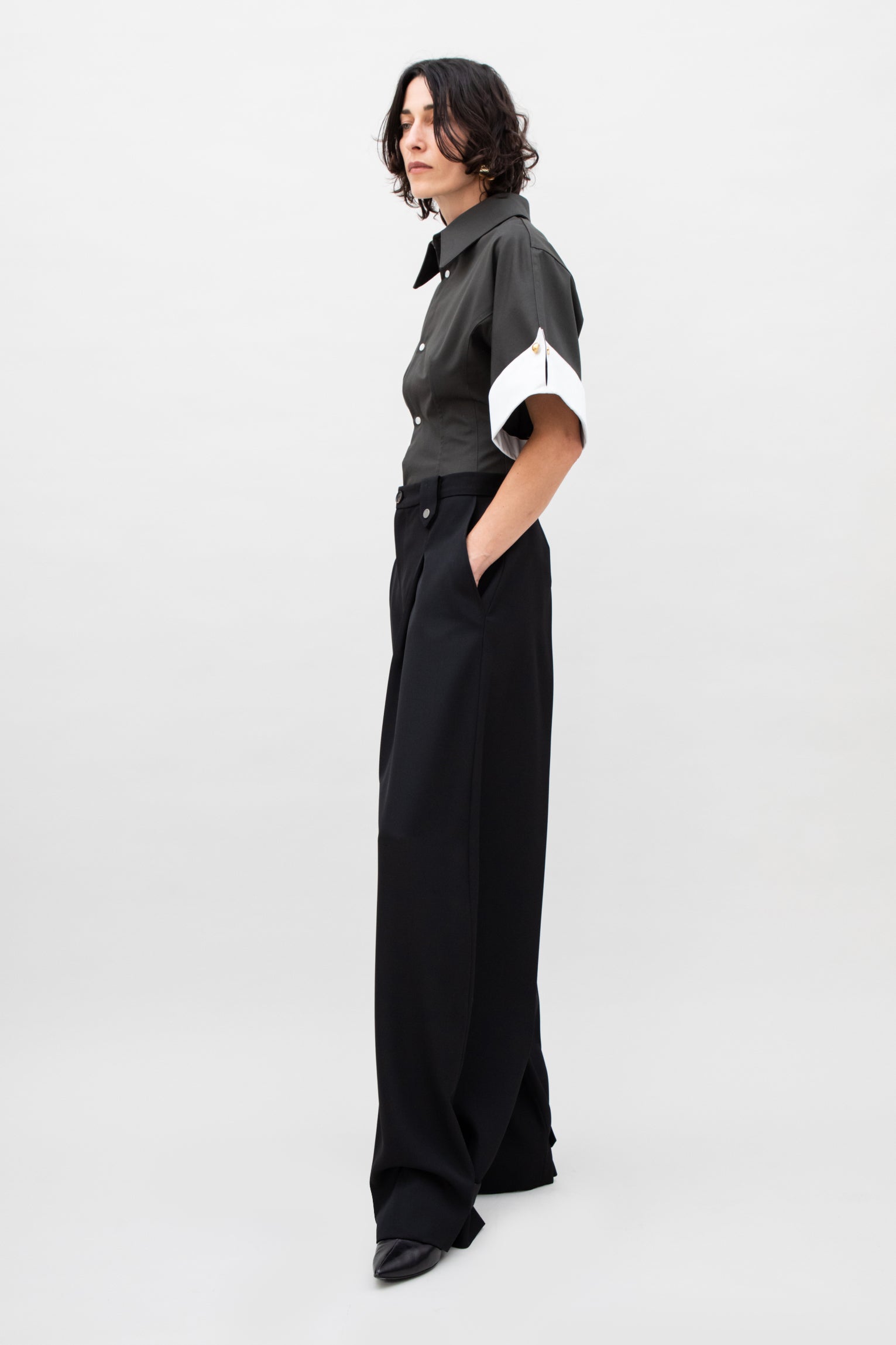 FLUID TAILORED WIDE LEG
