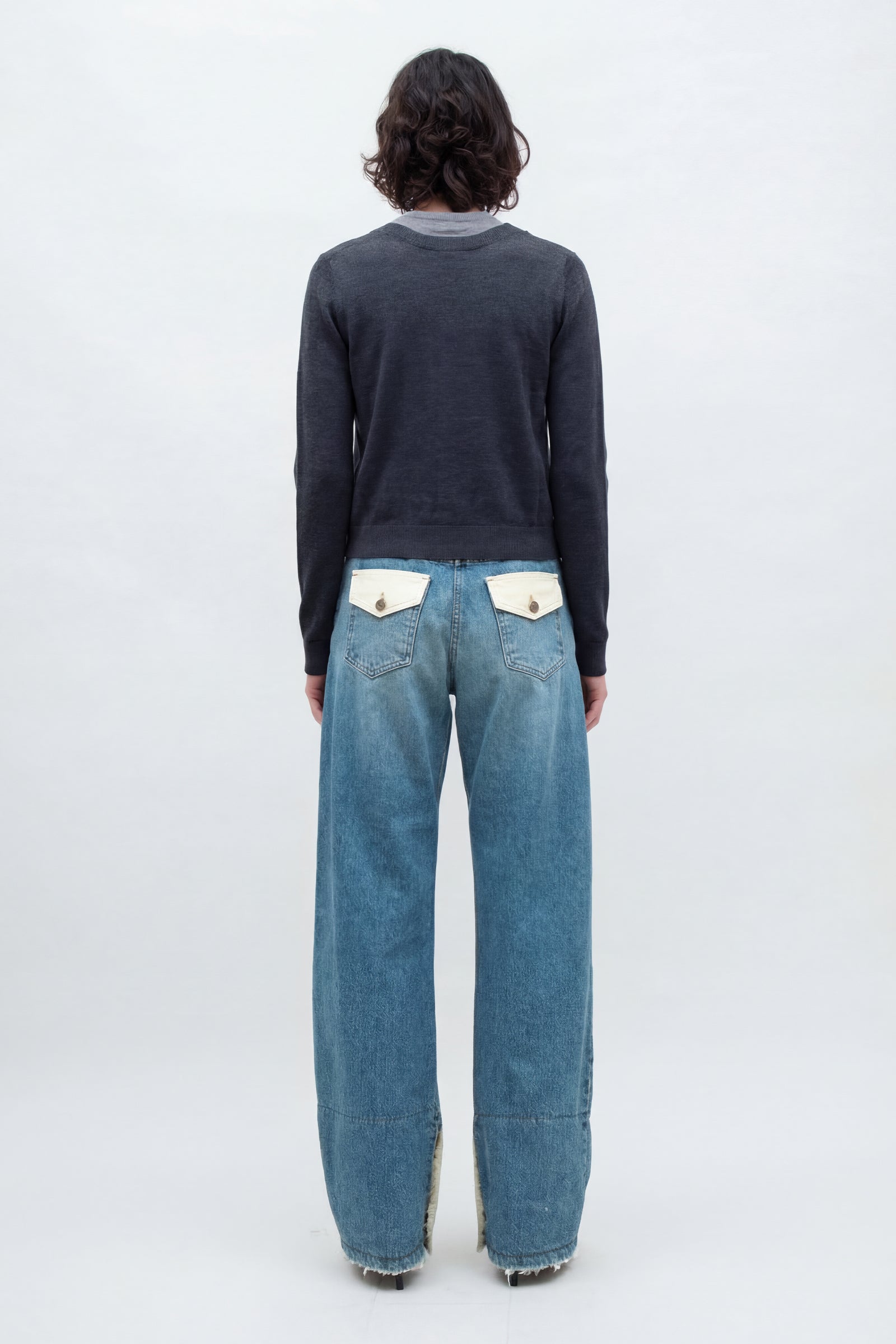 ILLUSION LAYERED CARDIGAN