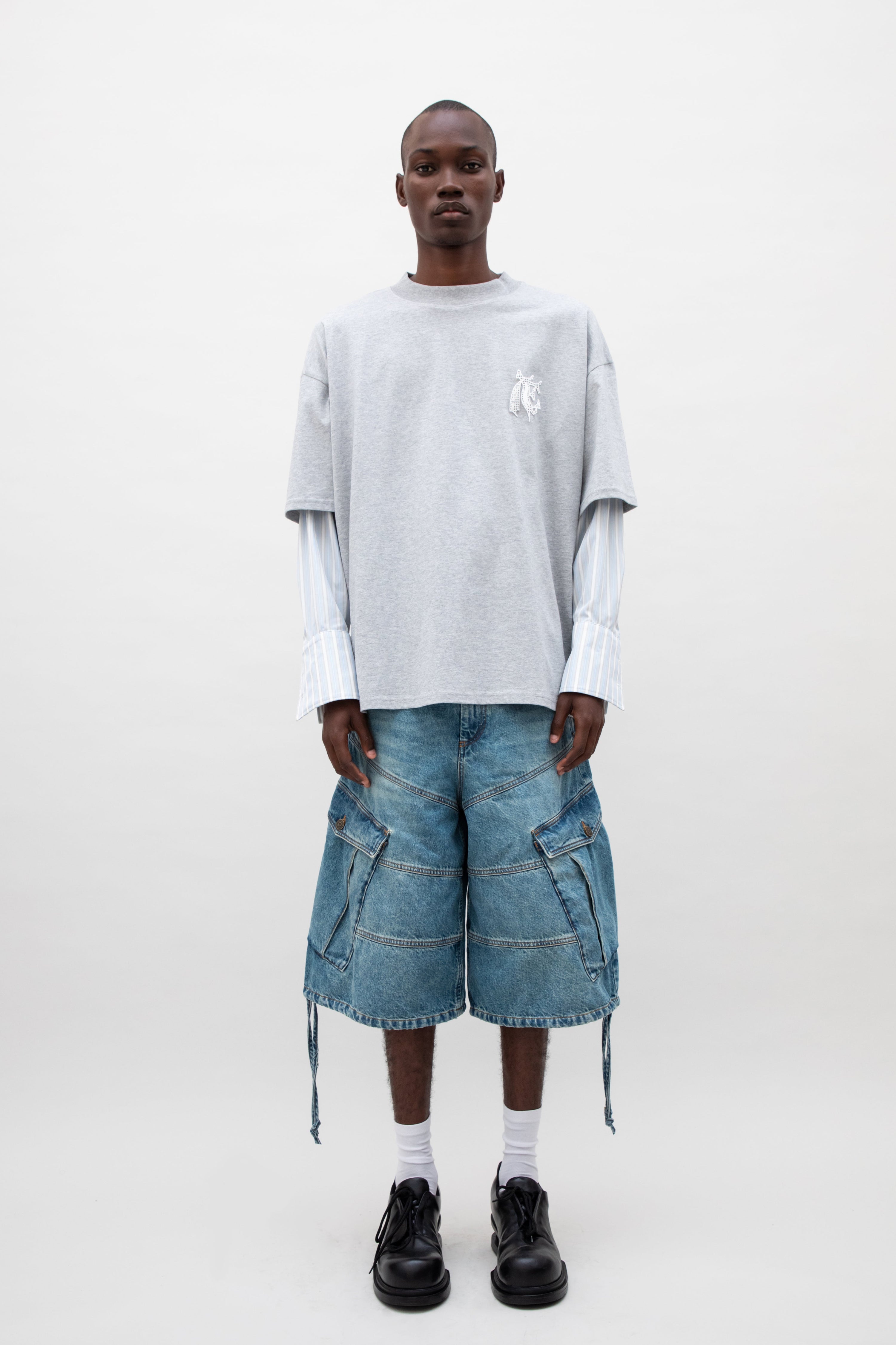 SCULPTED COTON T-SHIRT SHIRT