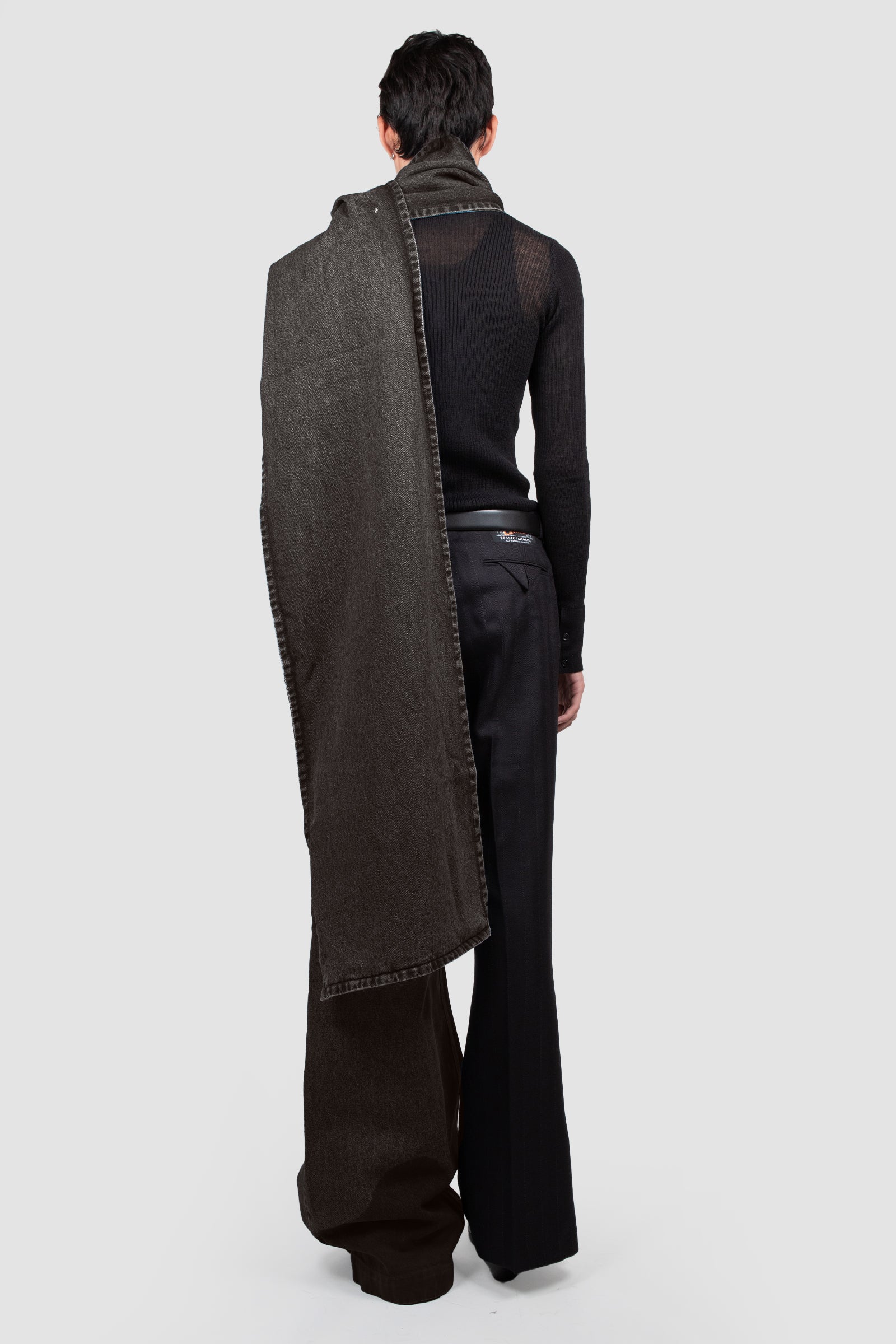 egonlab パンツ ARGYLE-DENIM-PANT--DENIM-BLACK