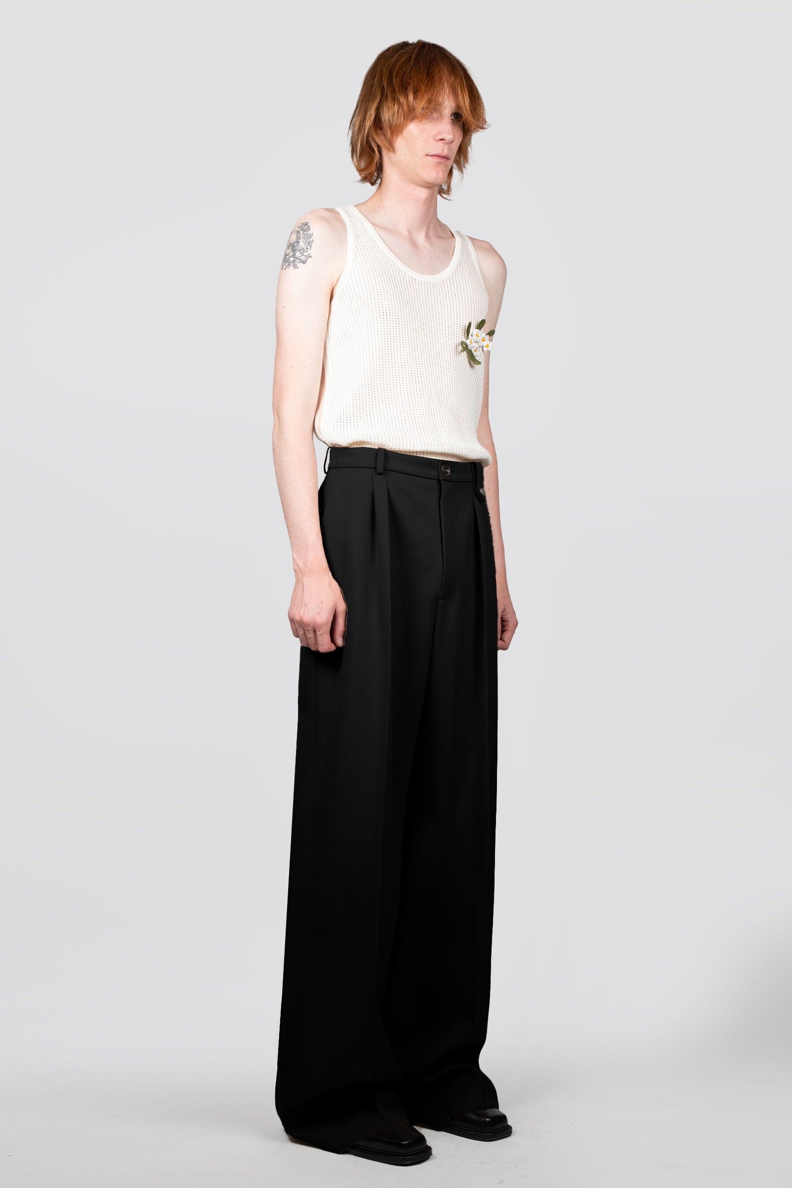 パンツ egonlab pleated pant 46 PLEATED PANTS – EGONLAB