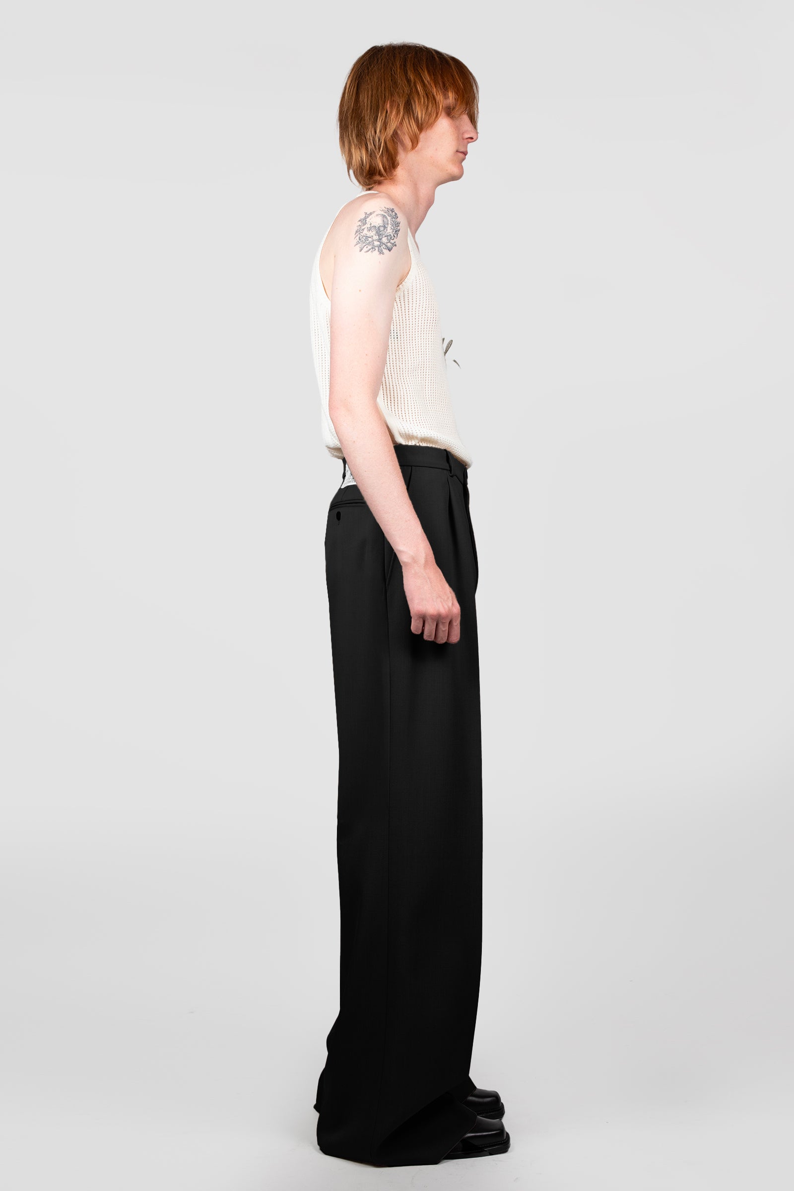 PLEATED PANTS