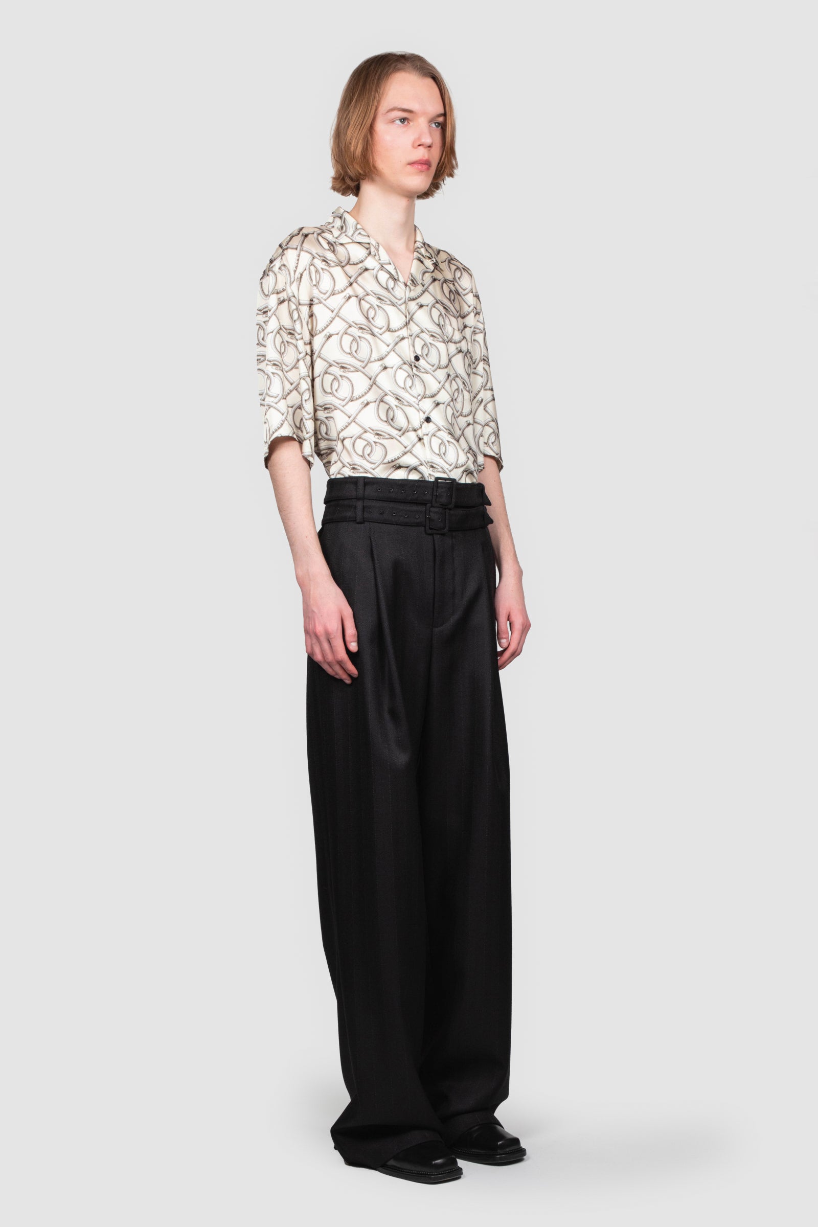 パンツ egonlab pleated pant 46 PLEATED PANT – EGONLAB