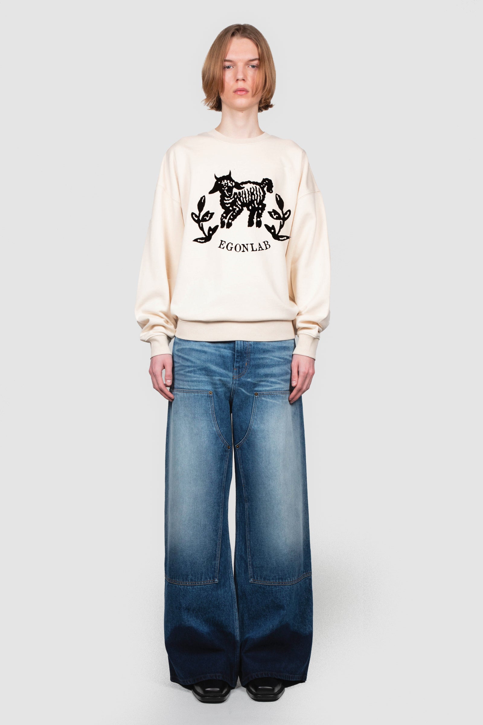 ゆ*ん様 EGONLAB 25SS BAGGY DENIM PANTS XSサイ BAGGY DENIM – EGONLAB