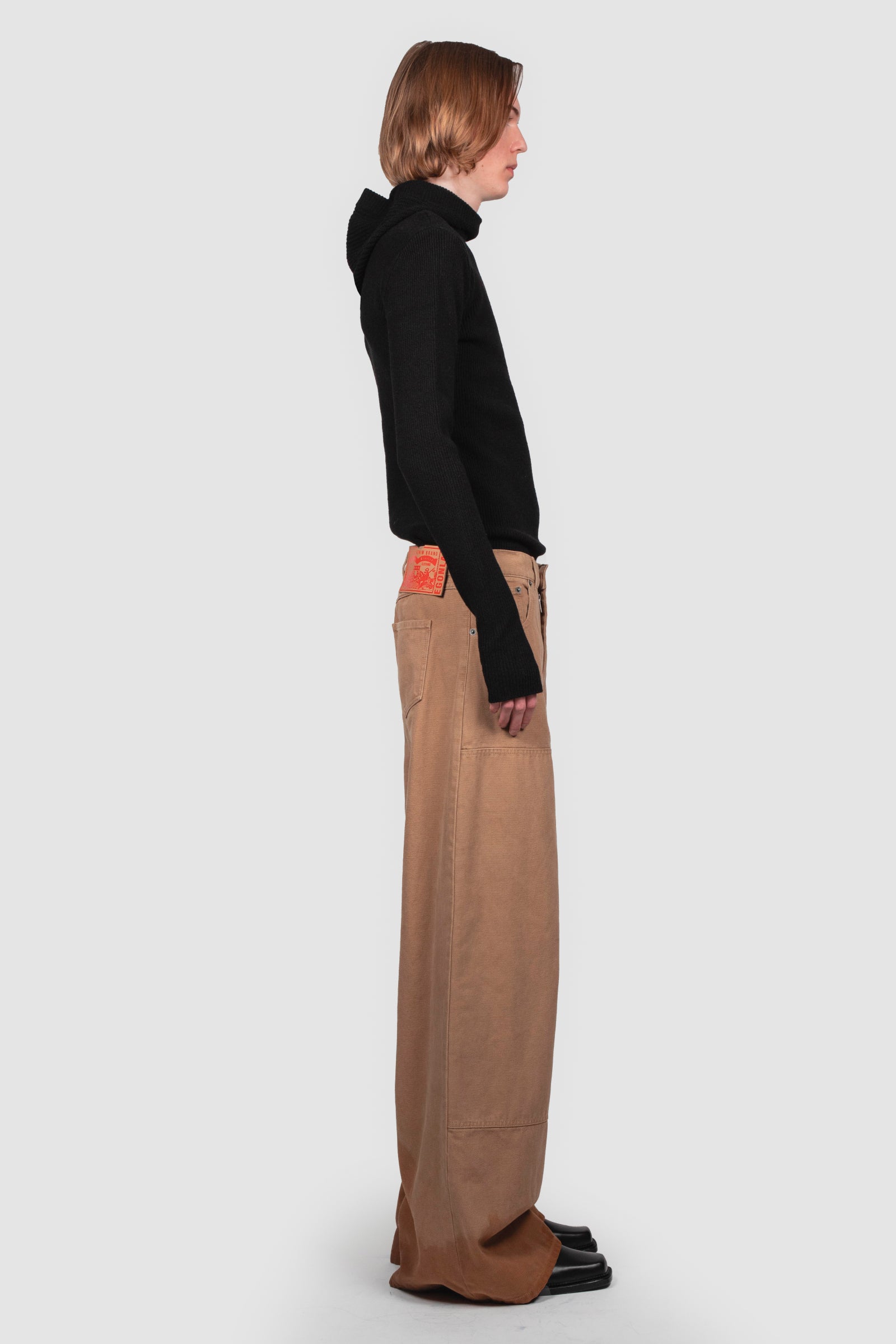 HOODED KNIT