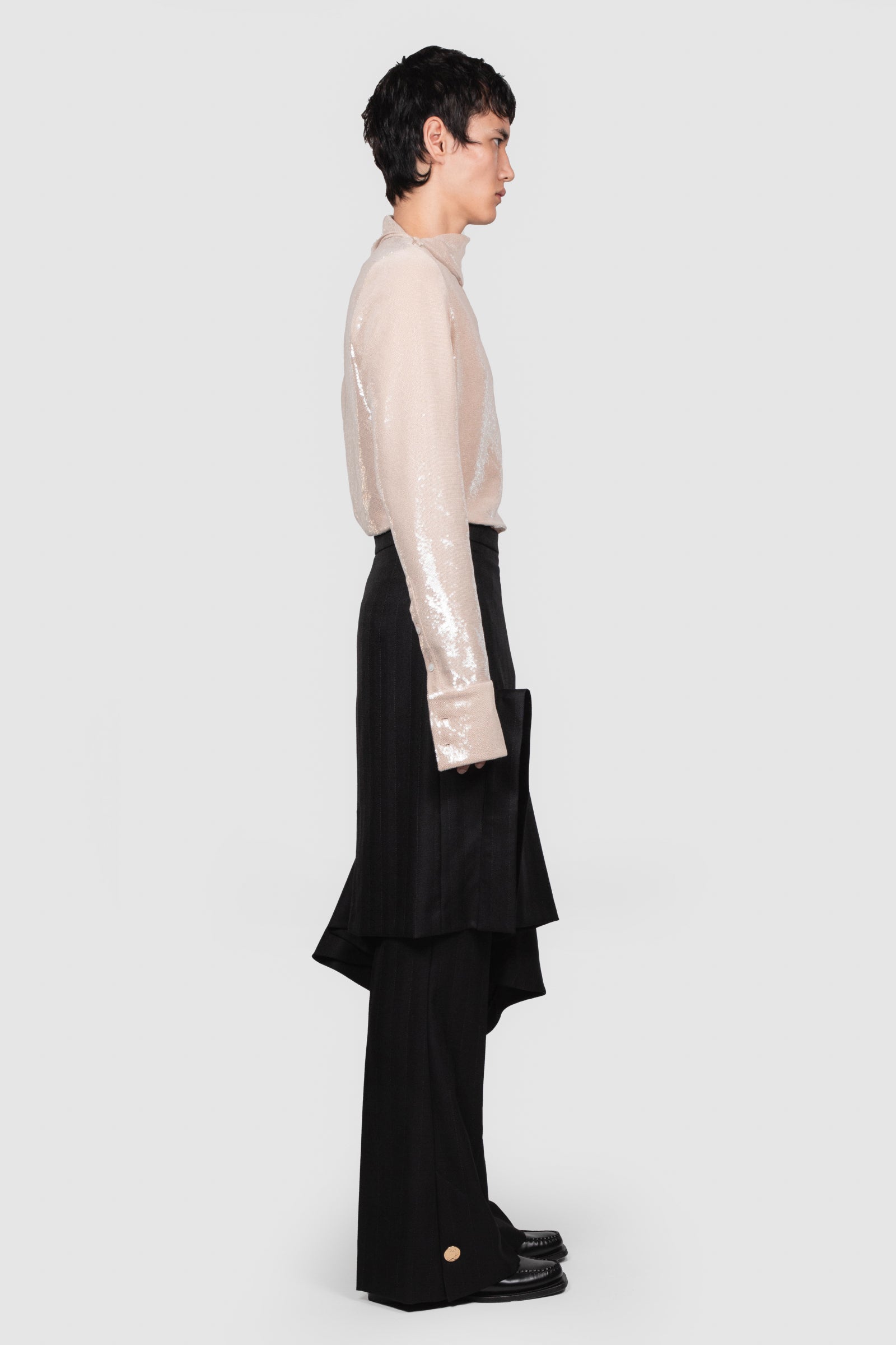 パンツ EGONLab. 25aw TAILORING SKIRT BLACK 46 TAILORING SKIRT – EGONLAB