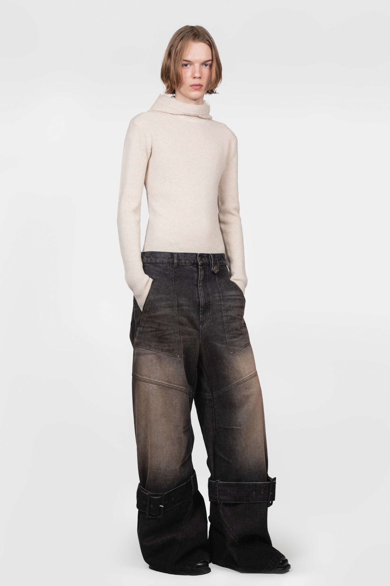 EGONLAB 2024-25AW BAGGY DENIM BLUE サイズS BAGGY DENIM – EGONLAB