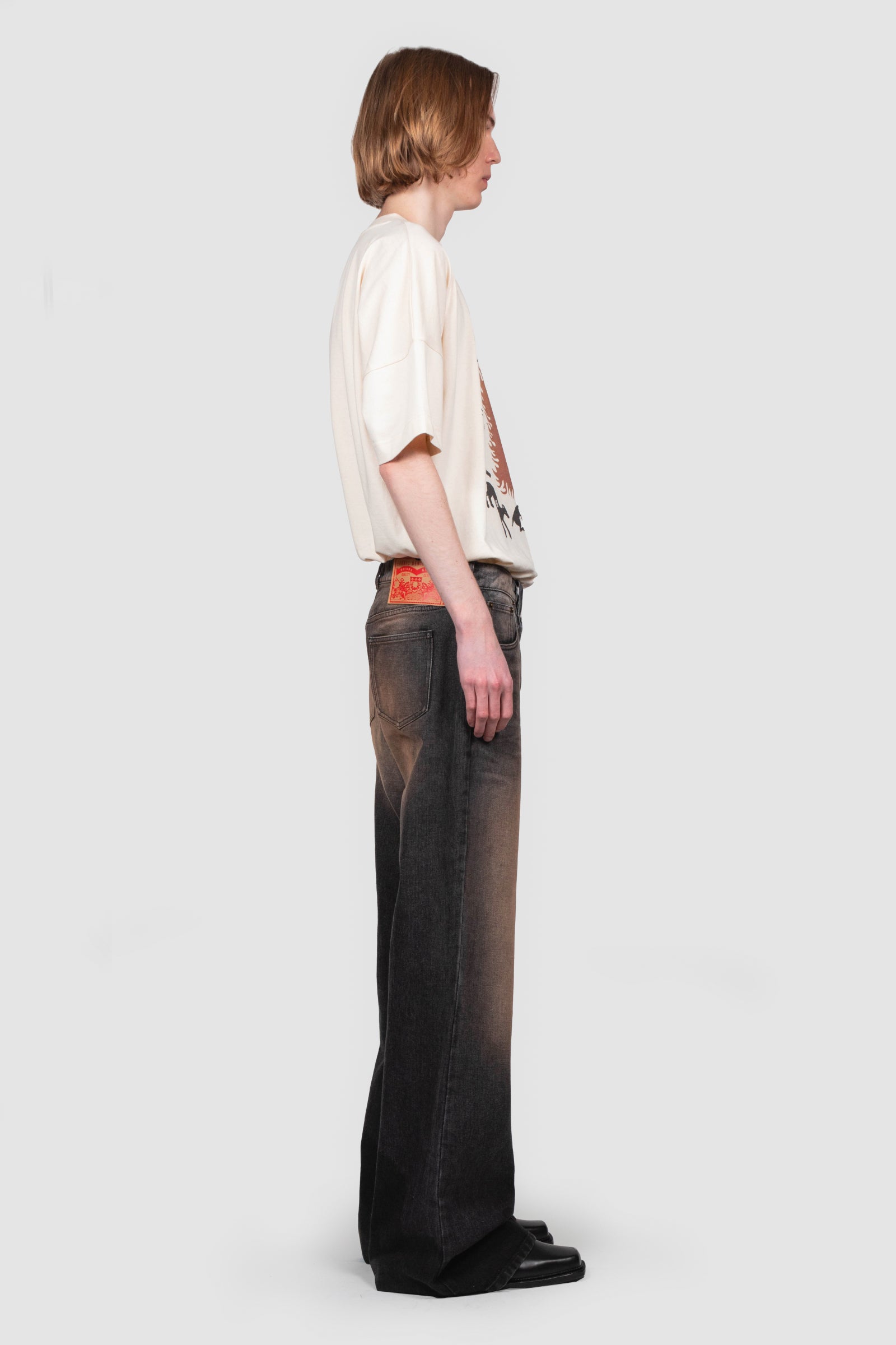 SAMY WIDE LEG BLACK DIRTY
