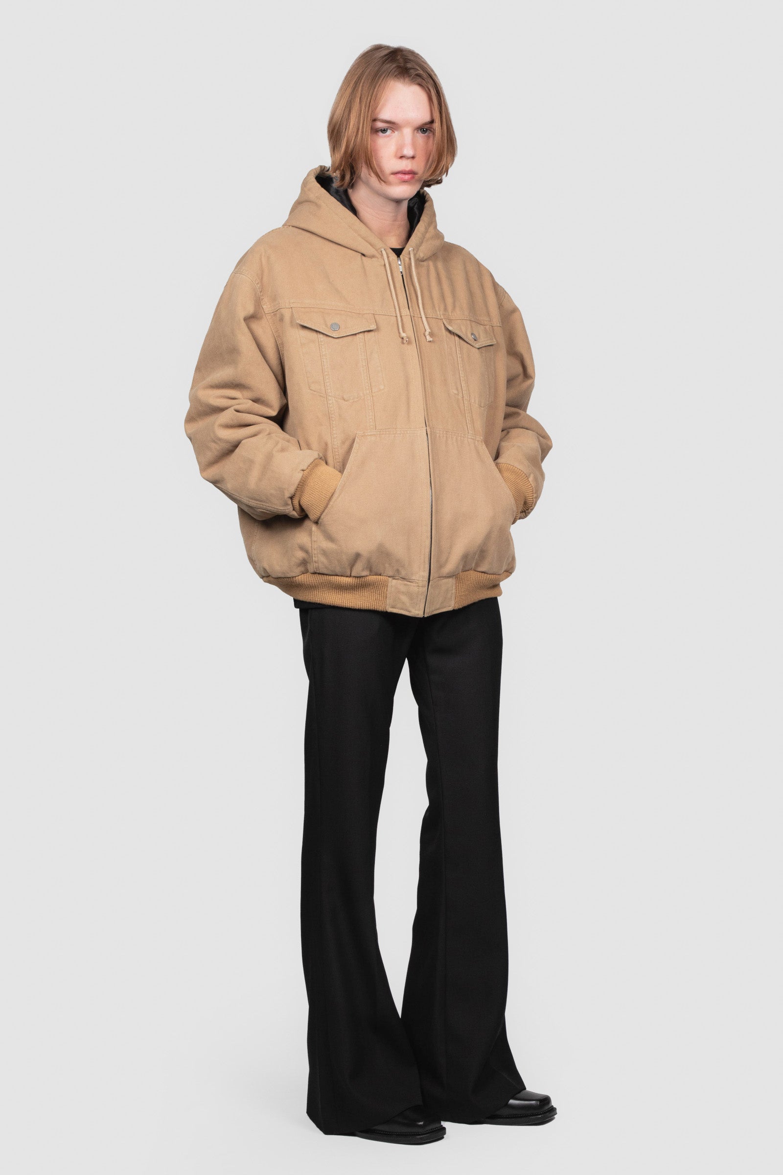 HOODED JACKET