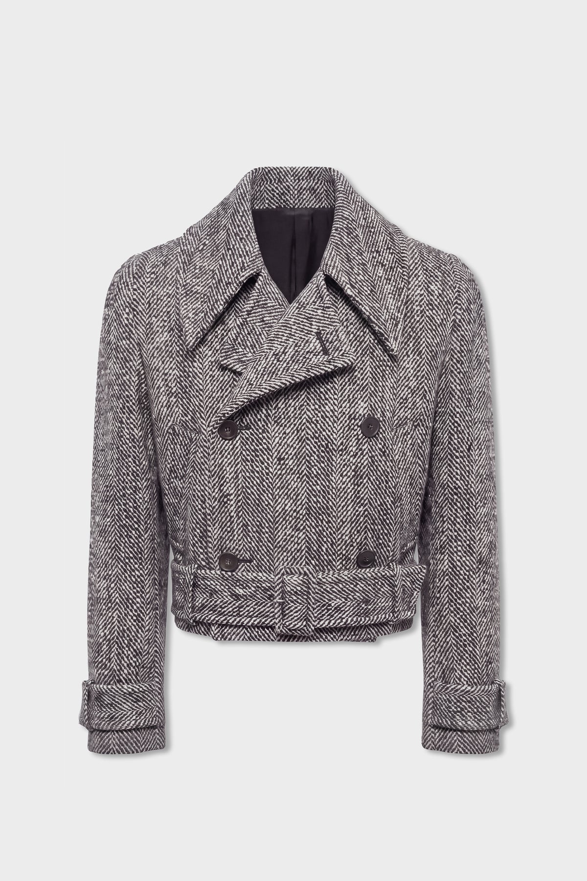 TAILORED RAGLAN CROP COAT