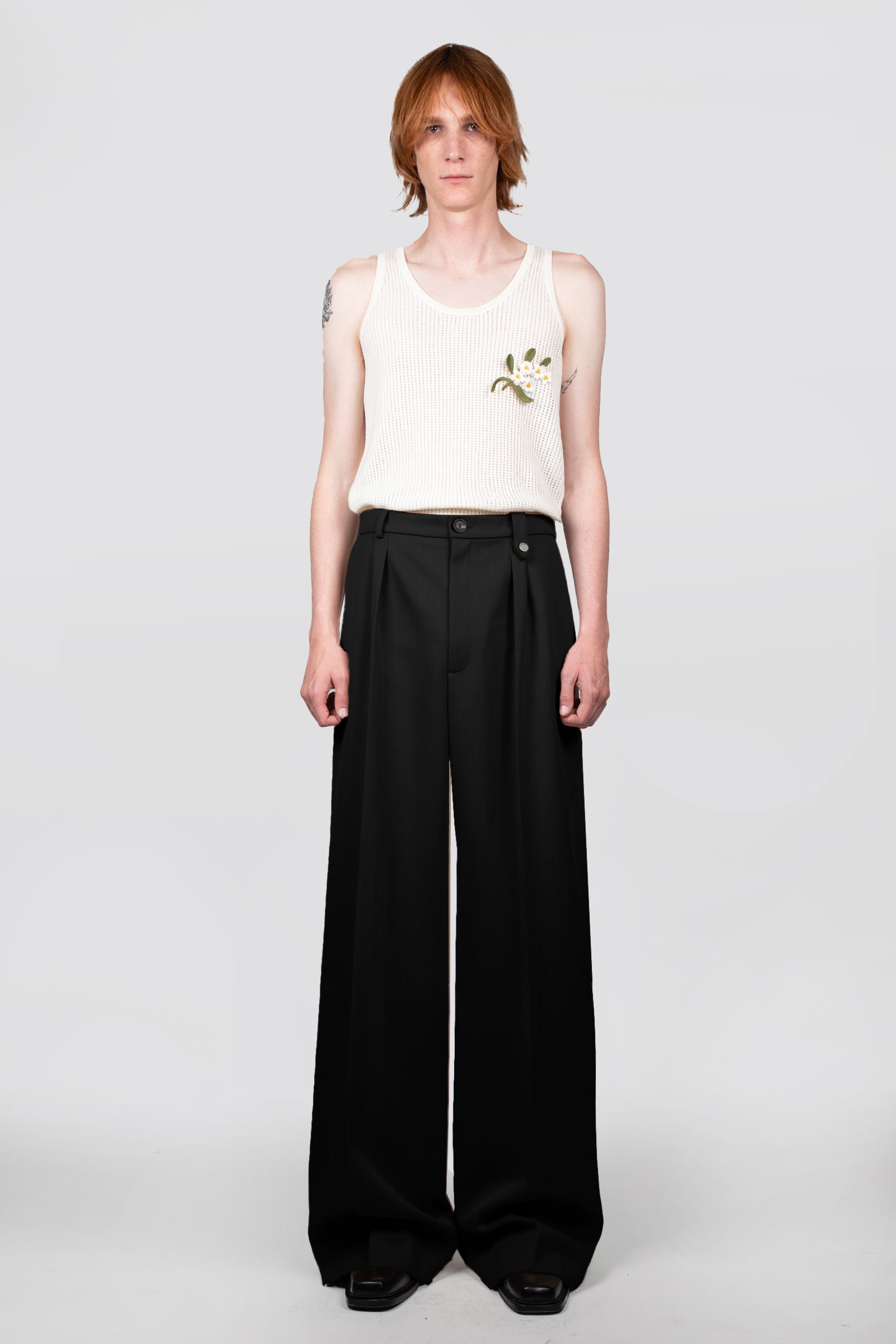 パンツ egonlab pleated pant 46 PLEATED PANTS – EGONLAB
