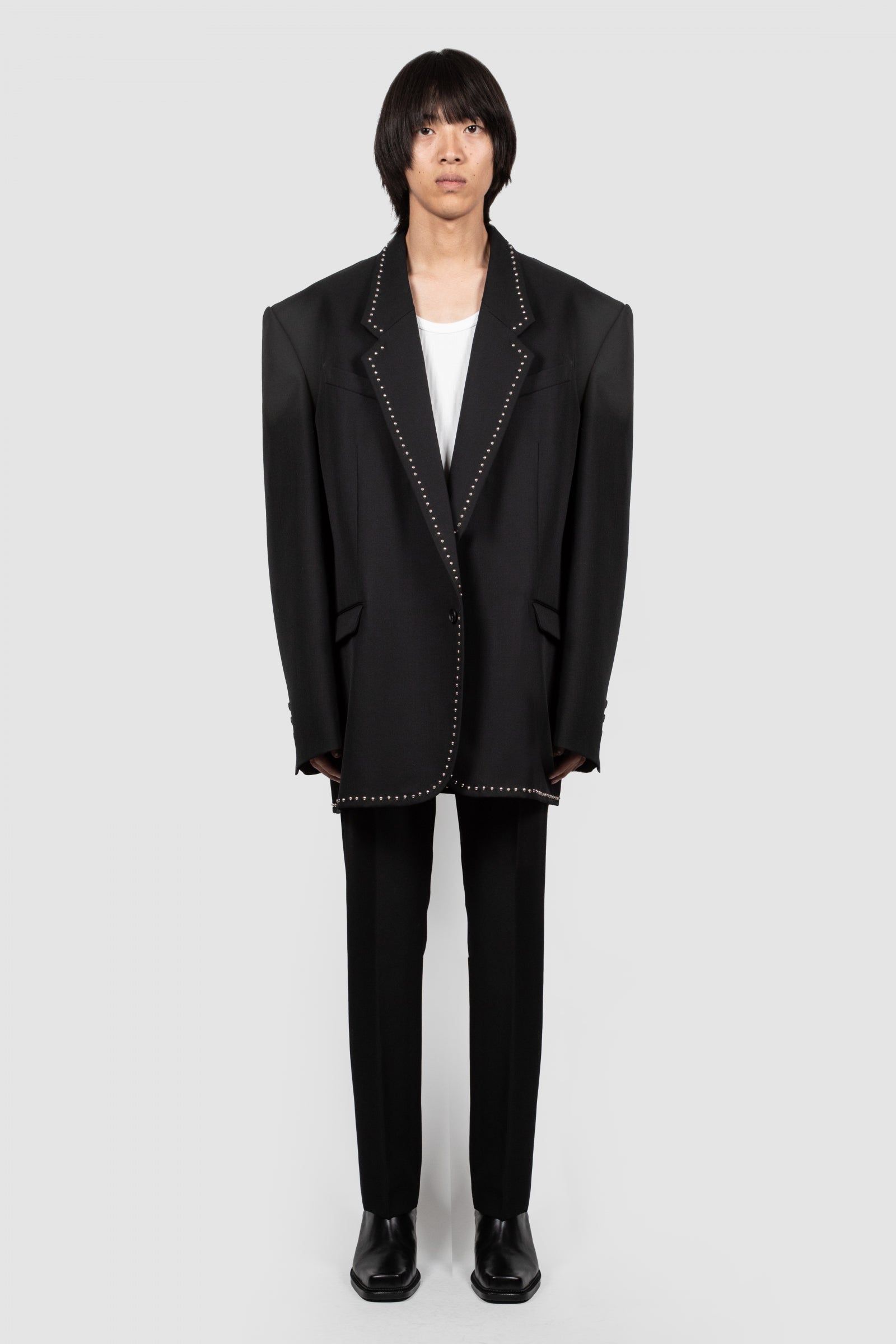 OVERSIZED OPEN BLAZER