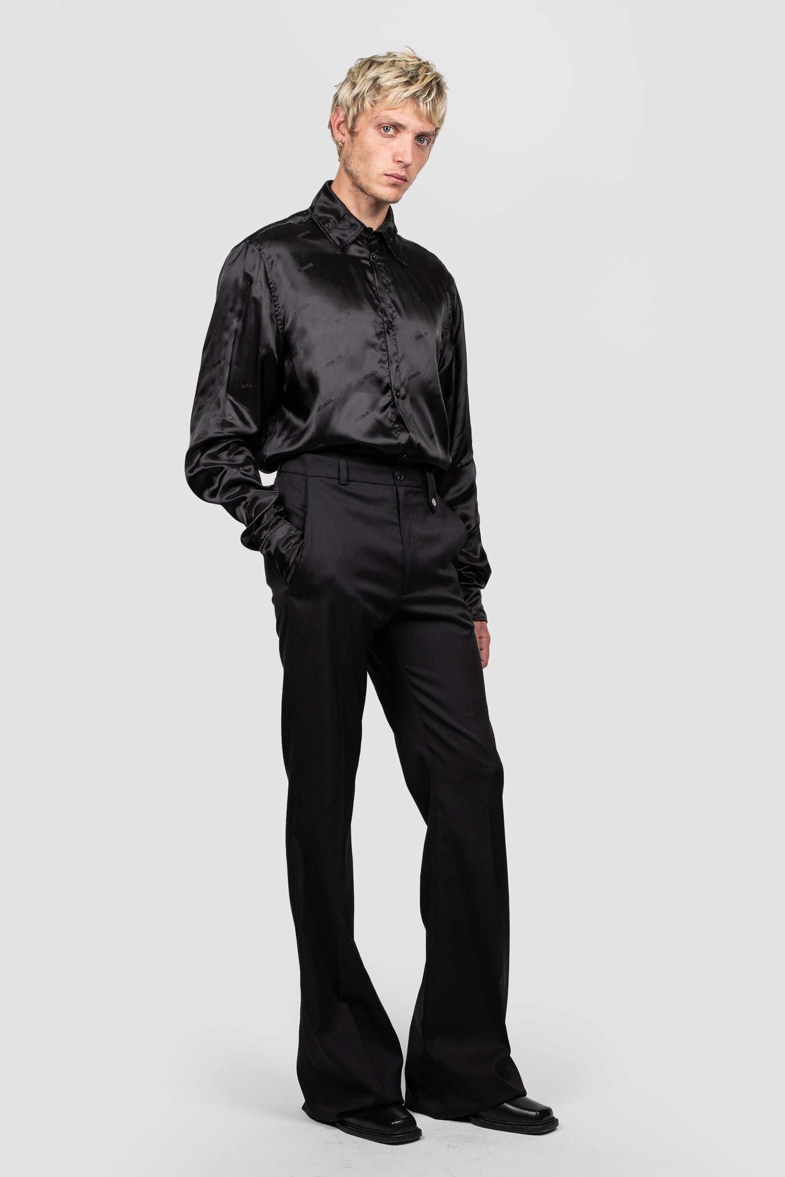 EGONLAB 23AW フレアスラックス samy trousers EGONLAB 23AW フレアスラックス samy trousers