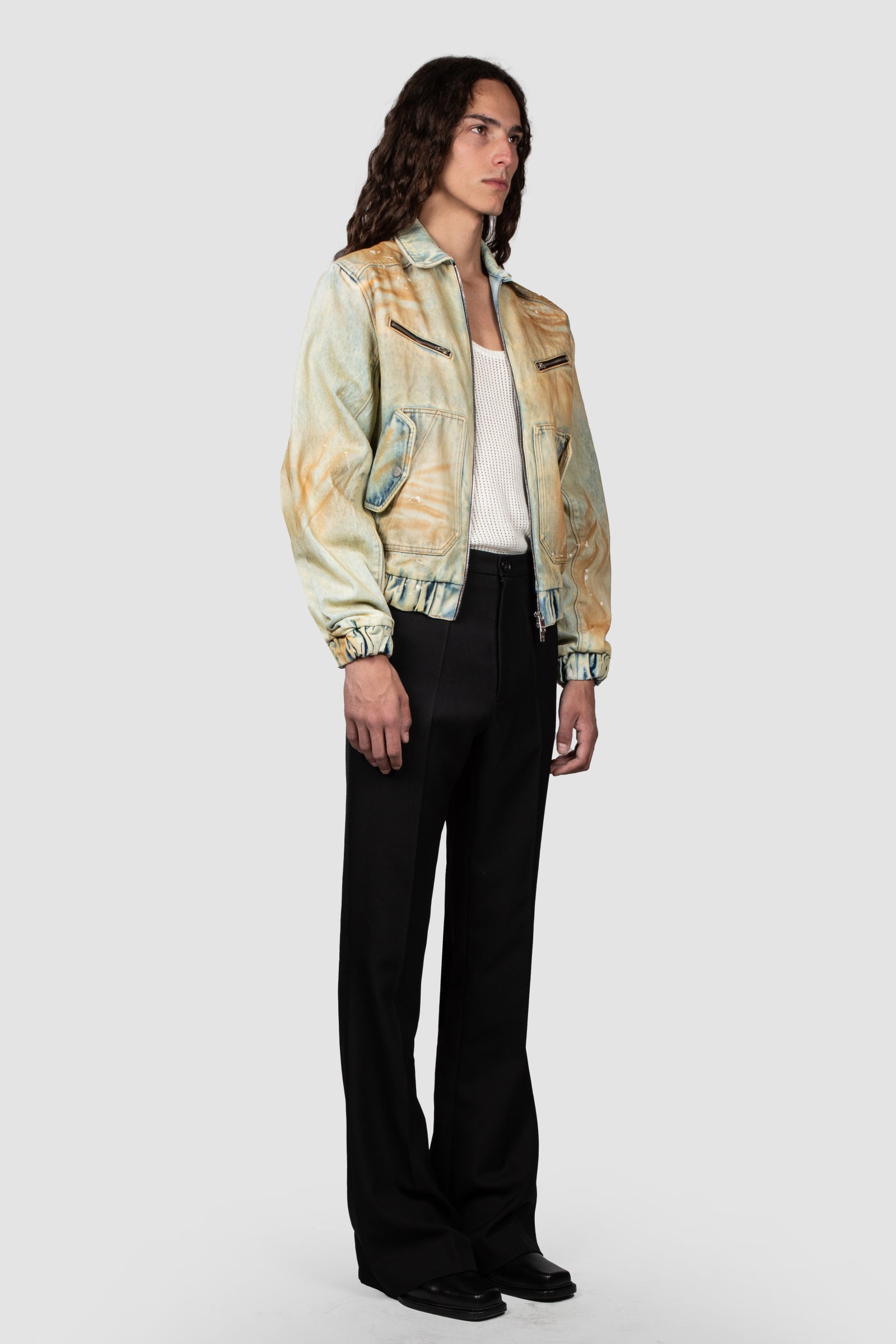 DENIM LINING BOMBER – EGONLAB