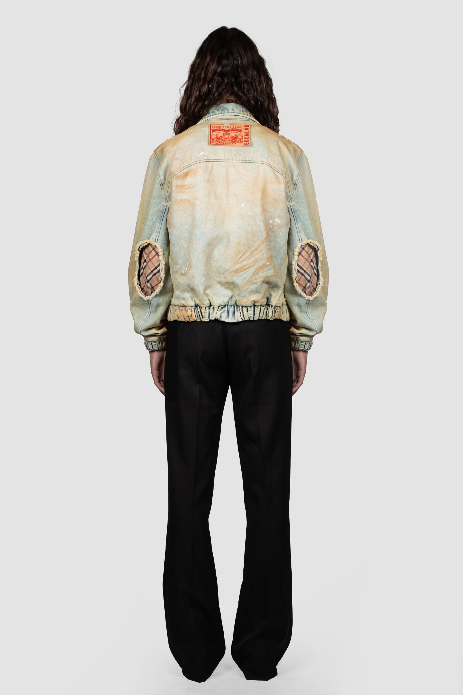DENIM LINING BOMBER – EGONLAB