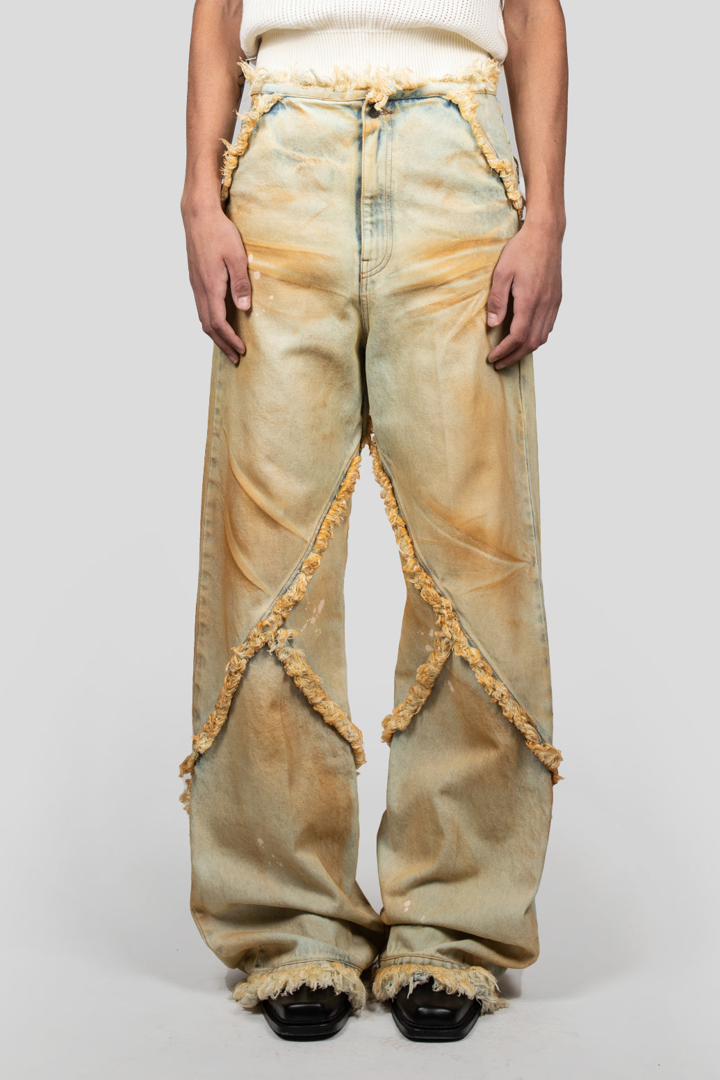 ARGYLE DENIM PANT – EGONLAB