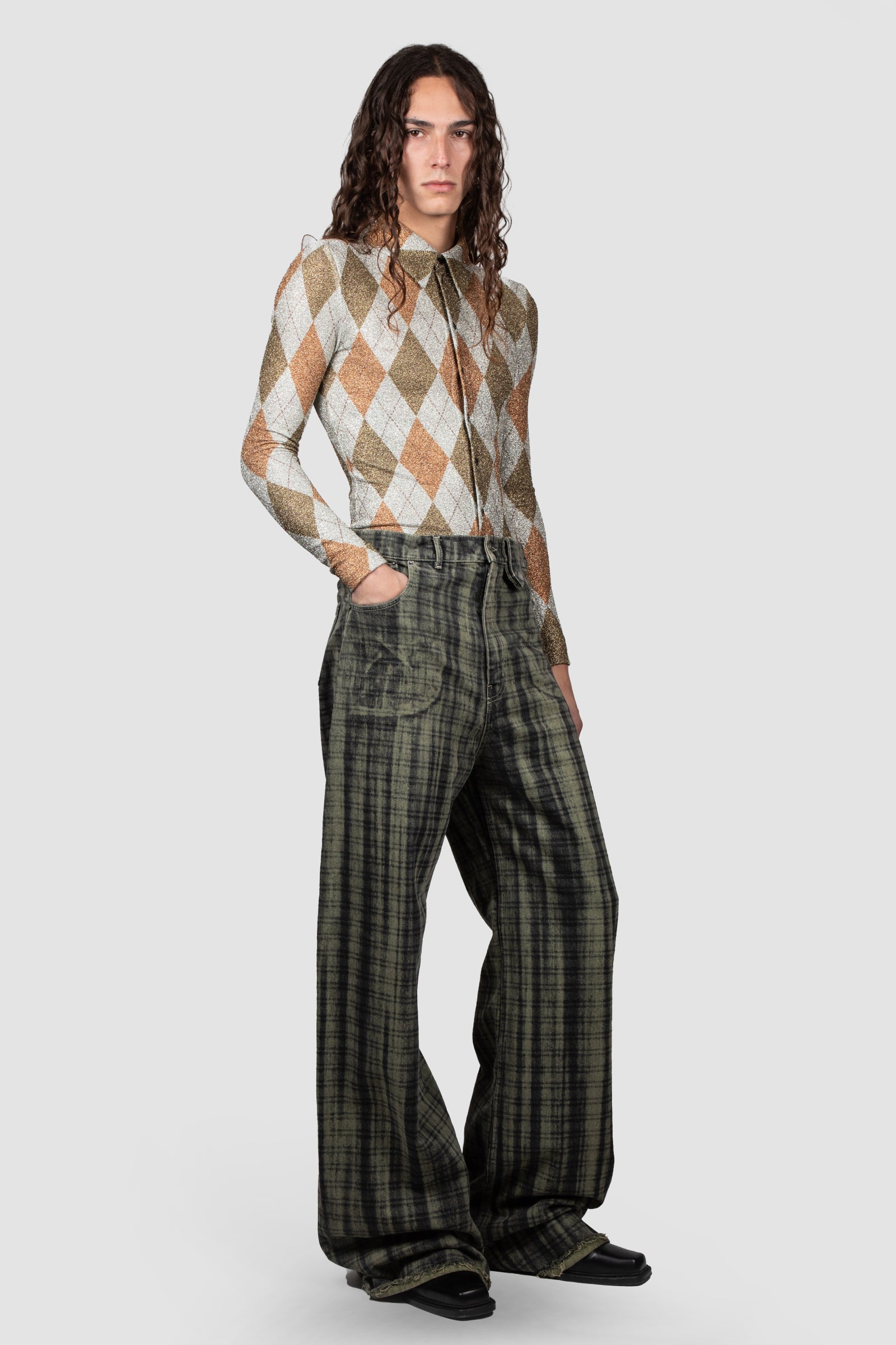 パンツ EGONlab baggy denim BAGGY DENIM PANTS – EGONLAB