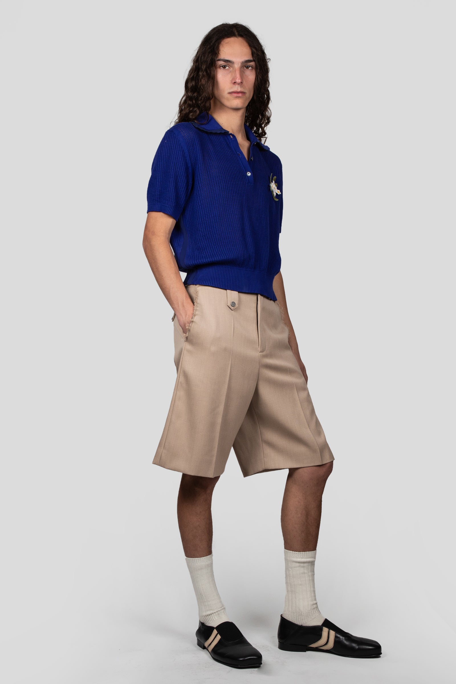 KNIT POLO