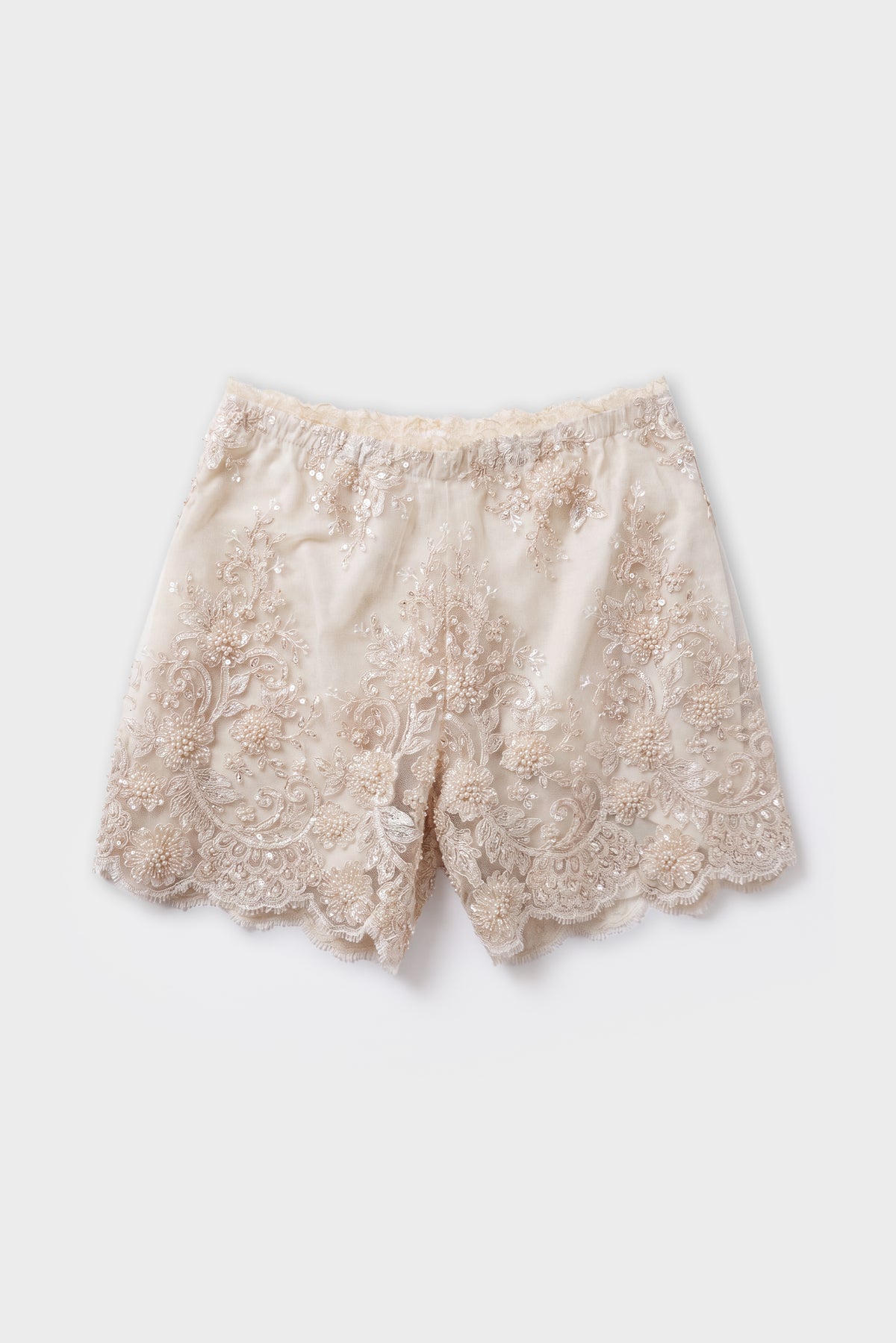 EMBROIDED SHORTS